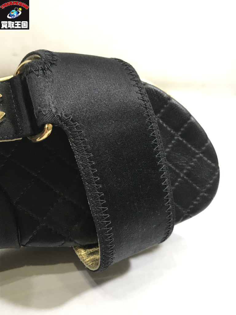 CHANEL G32676 ココマーク レザーサンダル G32676