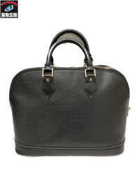 LV ハンドバッグ エピ アルマ 黒 M52802