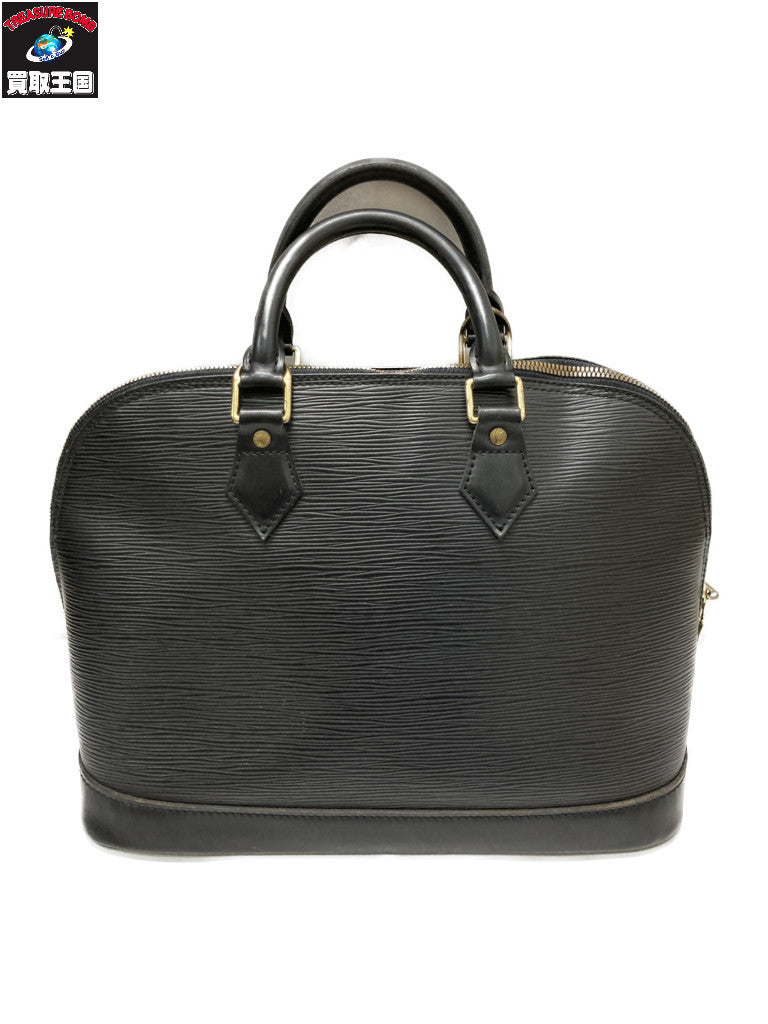 LV ハンドバッグ エピ アルマ 黒 M52802