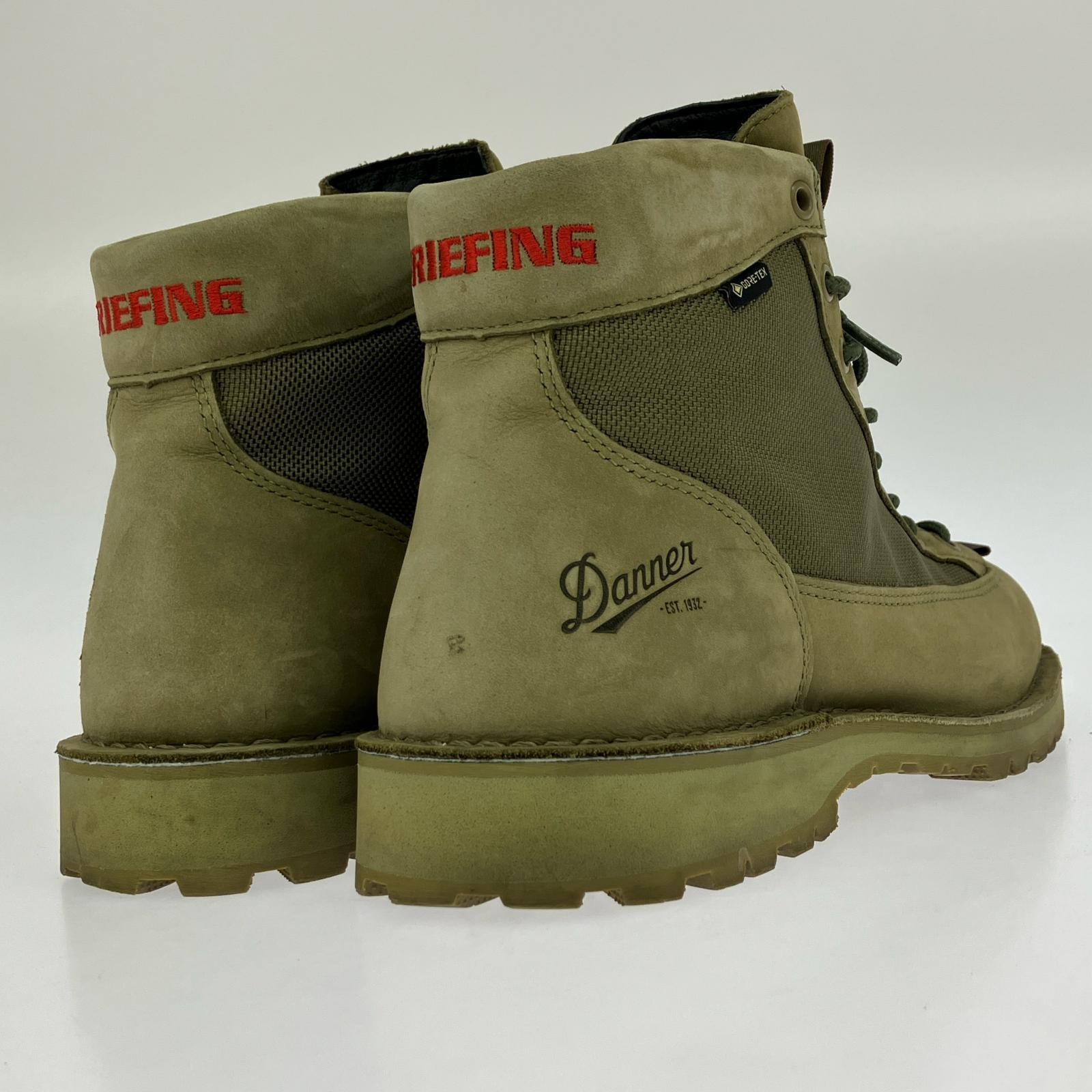 ブーツ x Briefing Danner Field/26.0cm/D121443 26cm (US8 UK7 1/2 EU42) カーキ