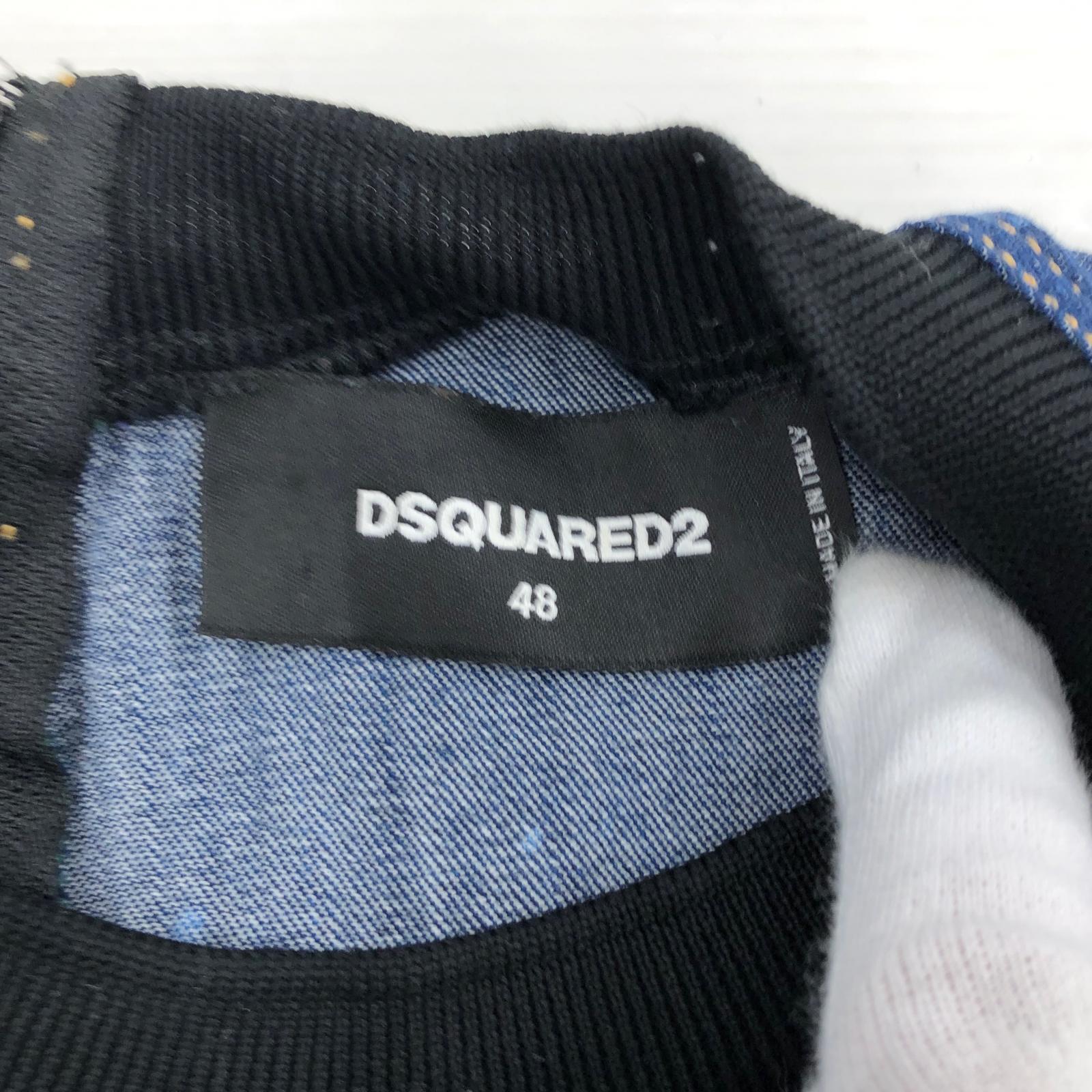半袖Tシャツ ペイントTシャツ 48 48 ネイビー