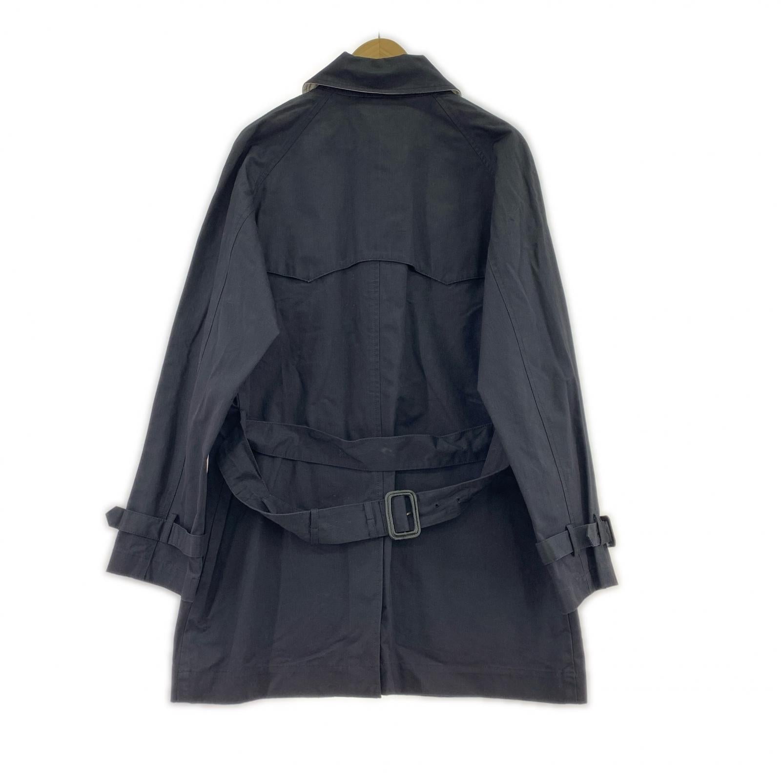 その他アウター ベルテッドコート 黒 (M) M ブラック