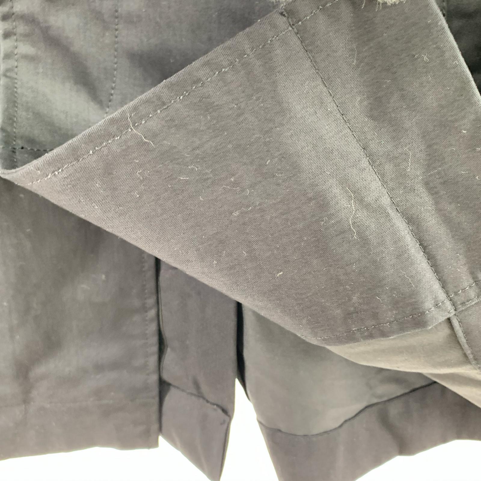 その他アウター ベルテッドコート 黒 (M) M ブラック