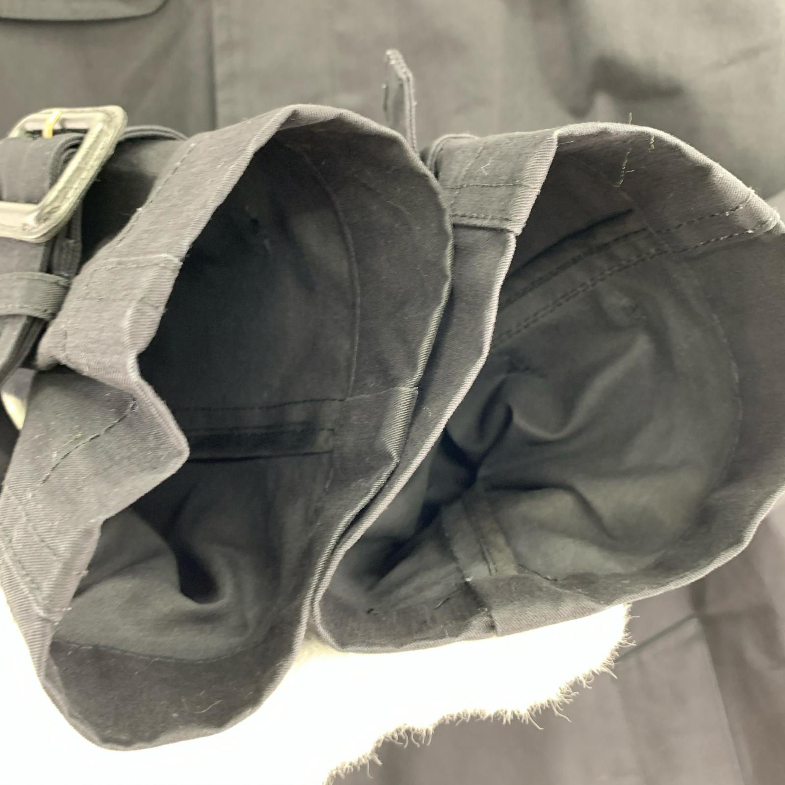 その他アウター ベルテッドコート 黒 (M) M ブラック