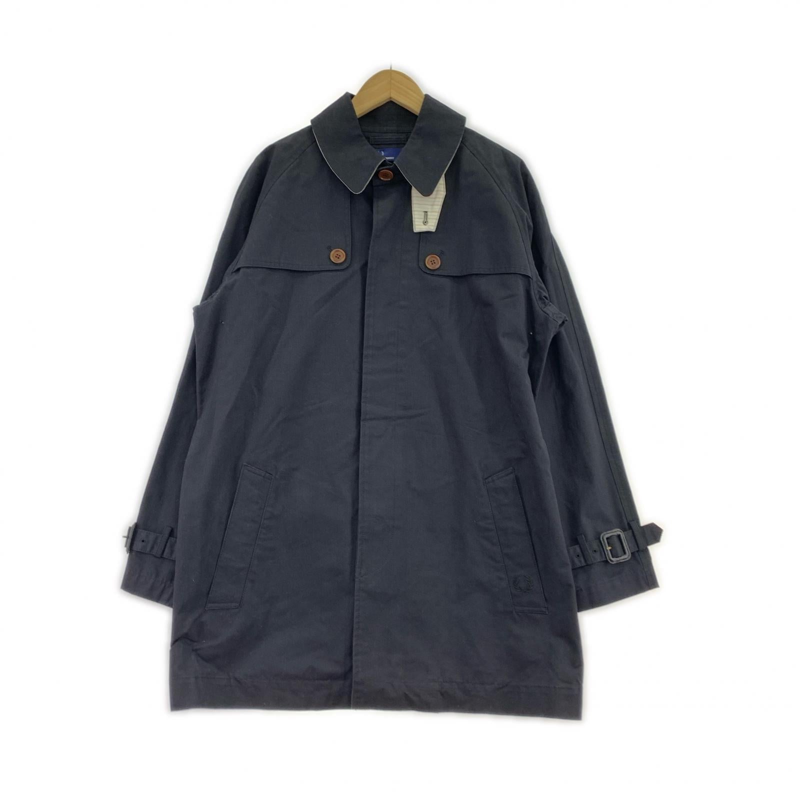 その他アウター ベルテッドコート 黒 (M) M ブラック