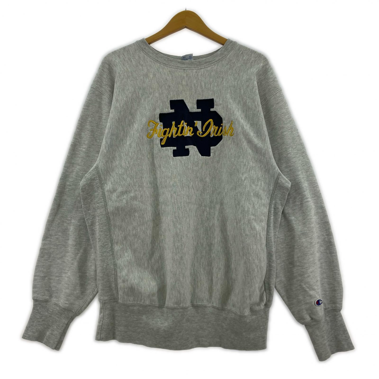 スウェット 90s reverse wave グレー (XL) グレー