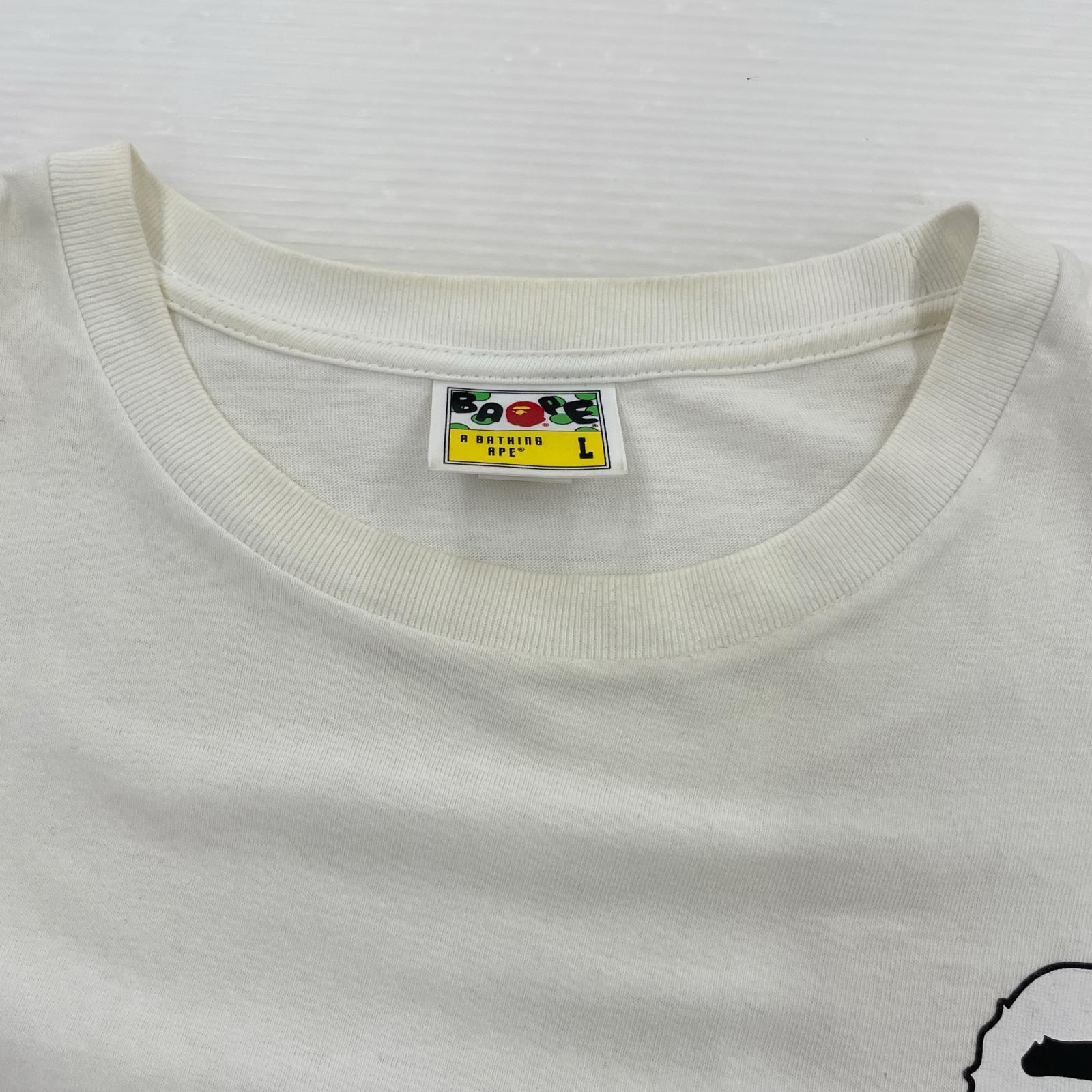 半袖Tシャツ 白 (L) L ホワイト