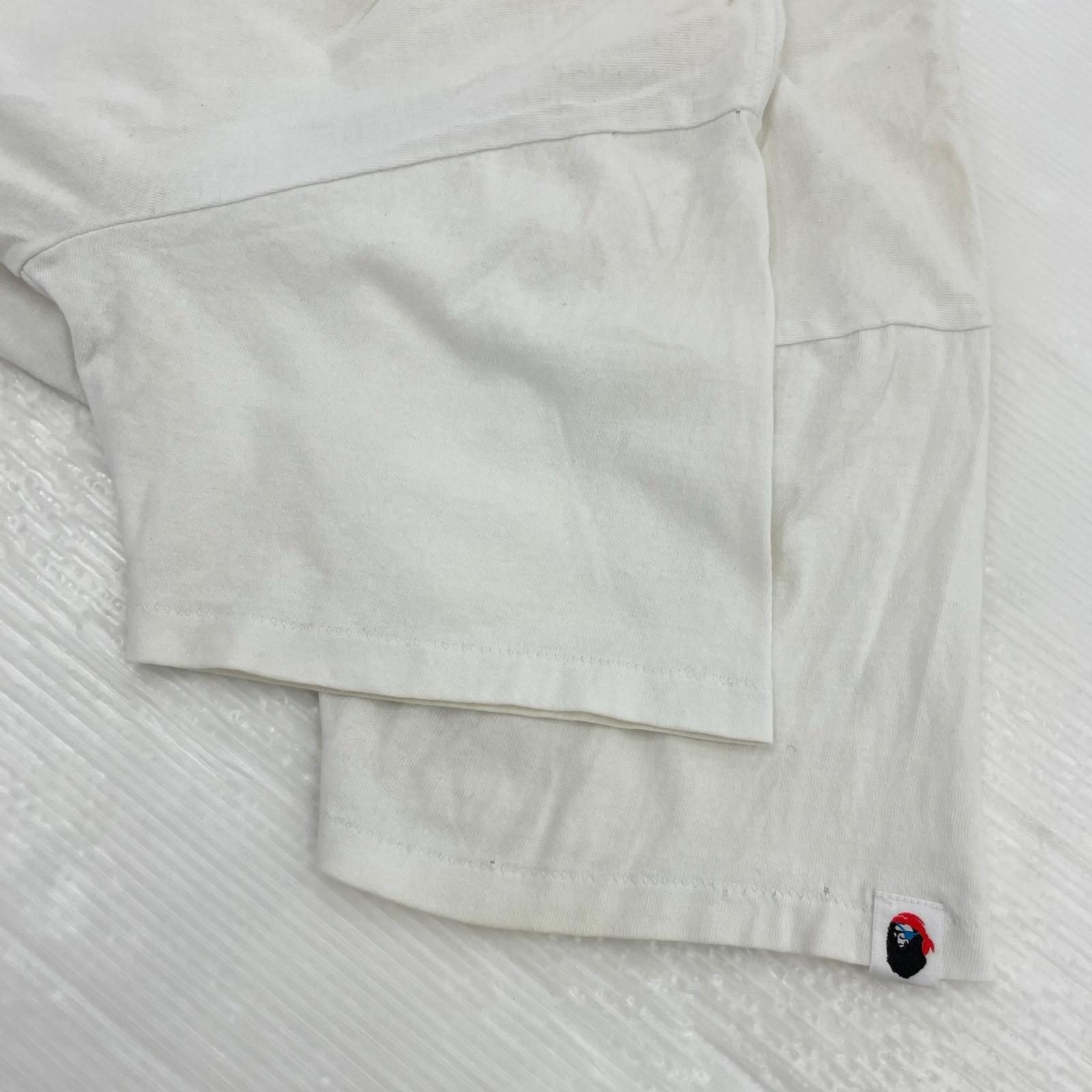 半袖Tシャツ 白 (L) L ホワイト