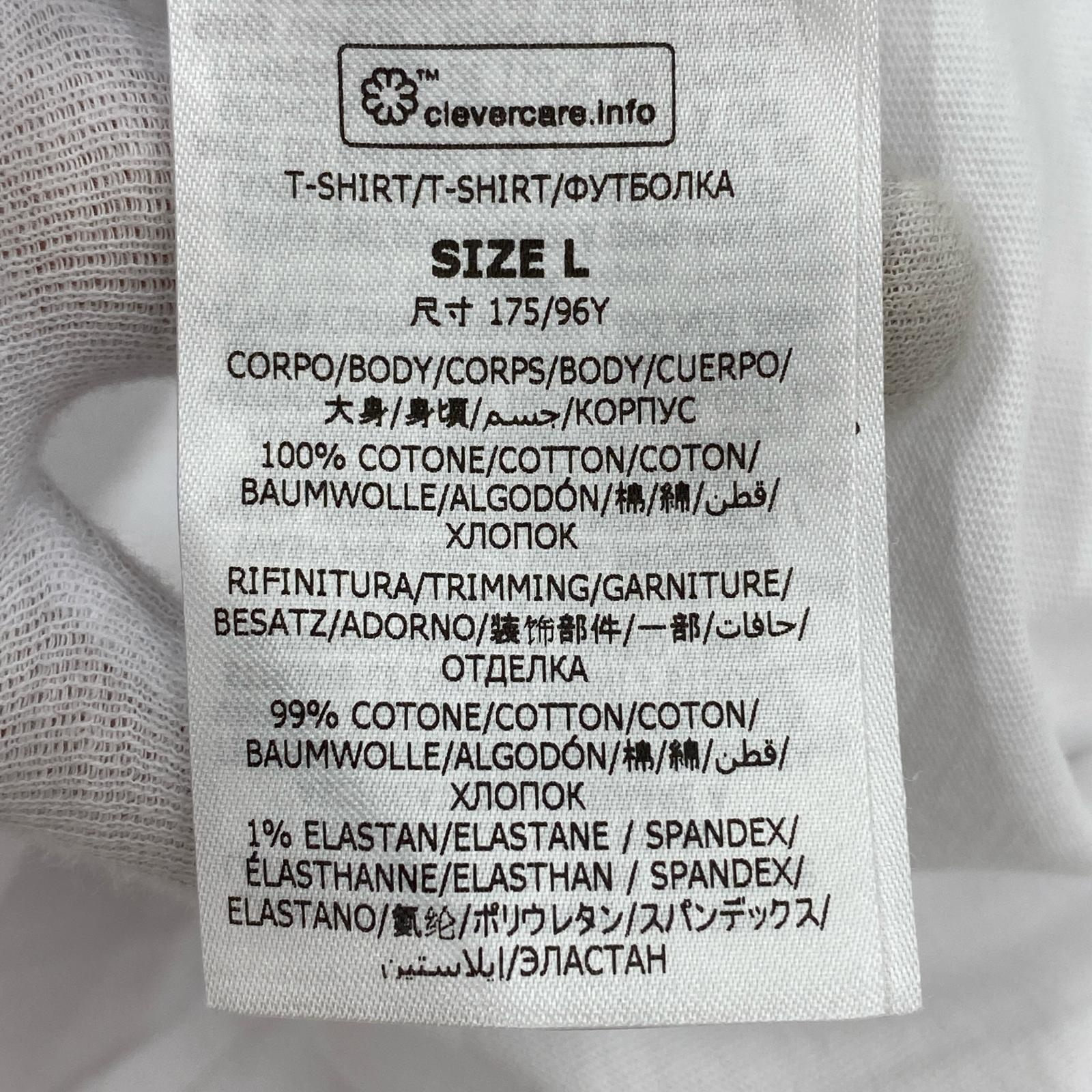 半袖Tシャツ LET THE SUN SHINE L ホワイト