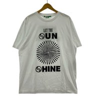 半袖Tシャツ LET THE SUN SHINE L ホワイト