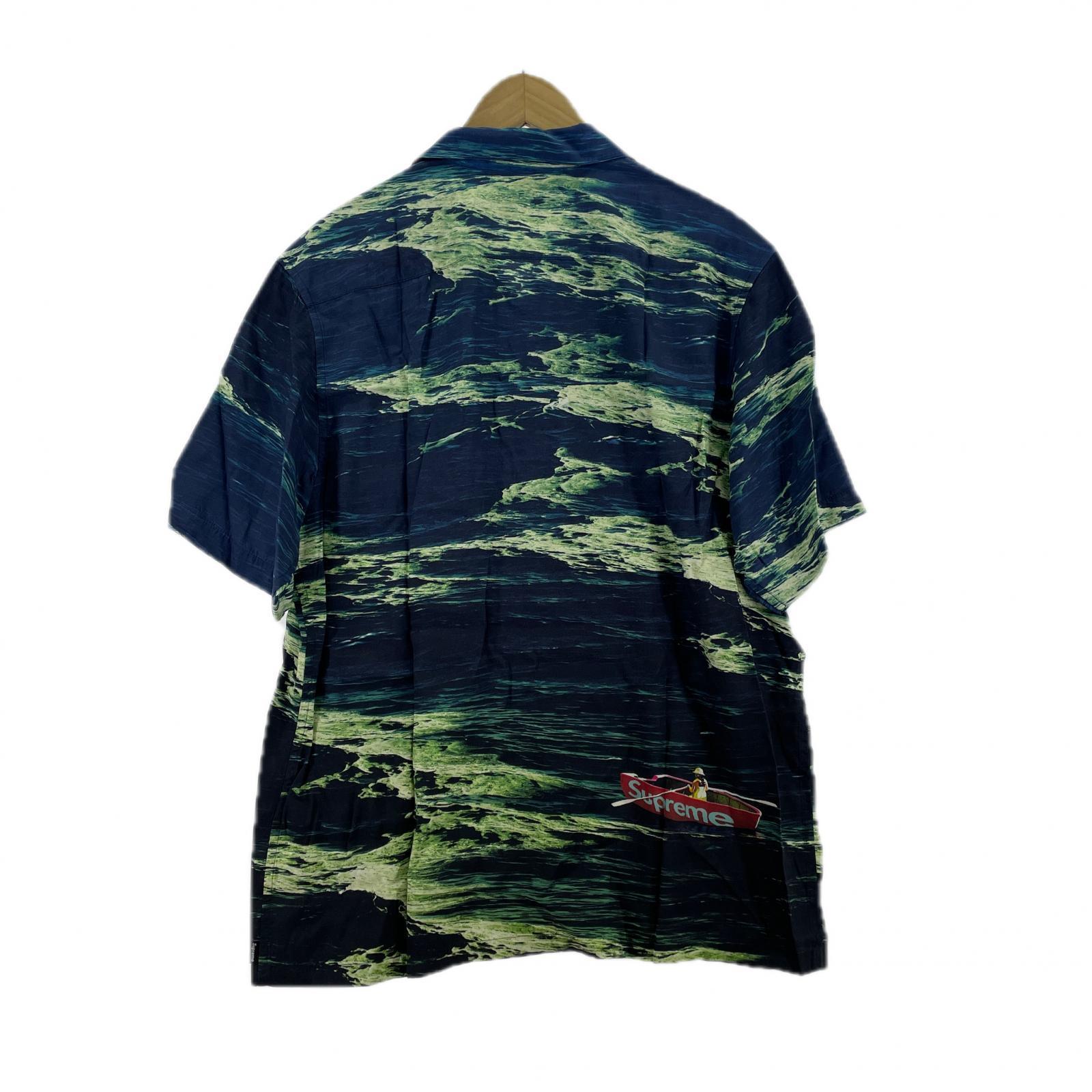 半袖シャツ 25SS boat shirt 青 (M) M ブルー