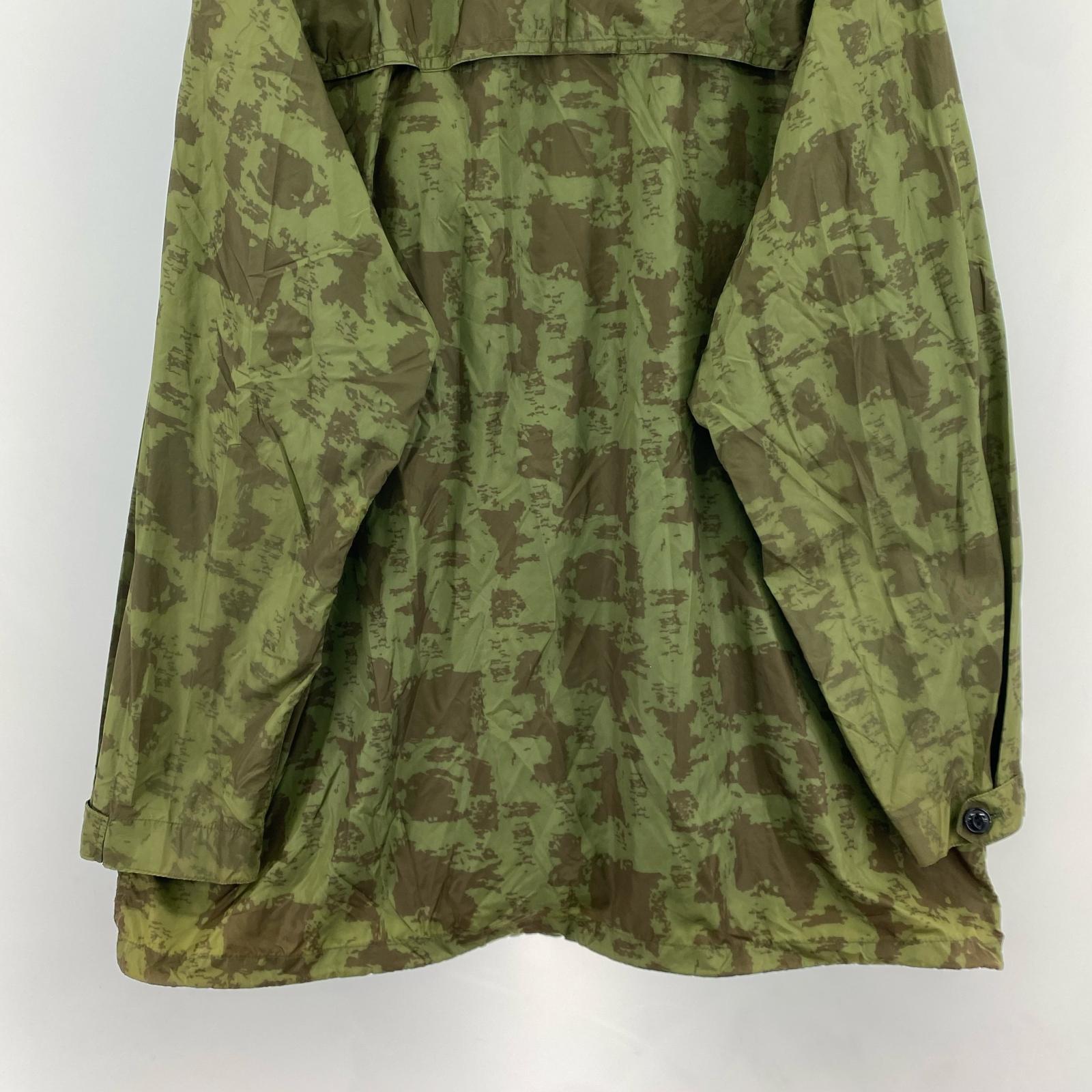 ジャケット 18AW カモ柄 ポンチョ グリーン