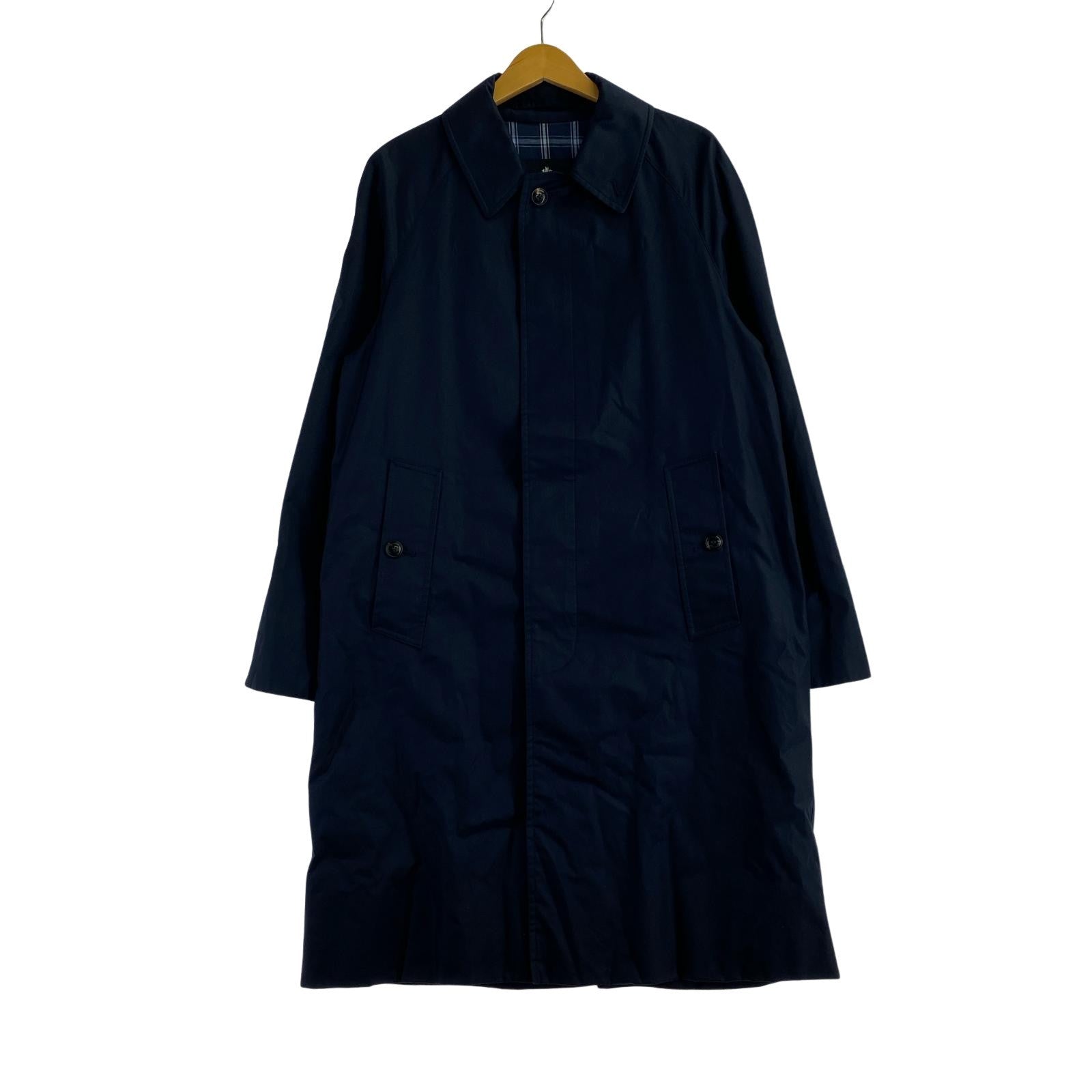 ジャケット GRENFELL SLIM CAMPBELL ステンカラーコート ネイビー