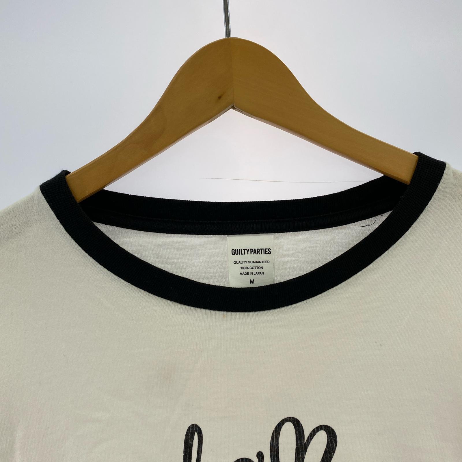 長袖Tシャツ ロゴ M ホワイト