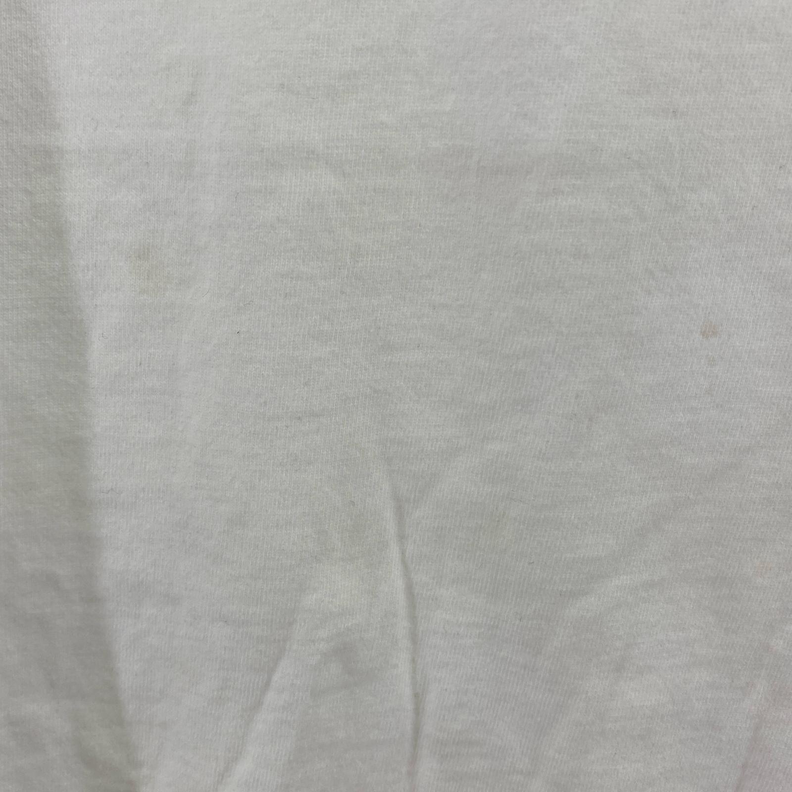 長袖Tシャツ ロゴ M ホワイト