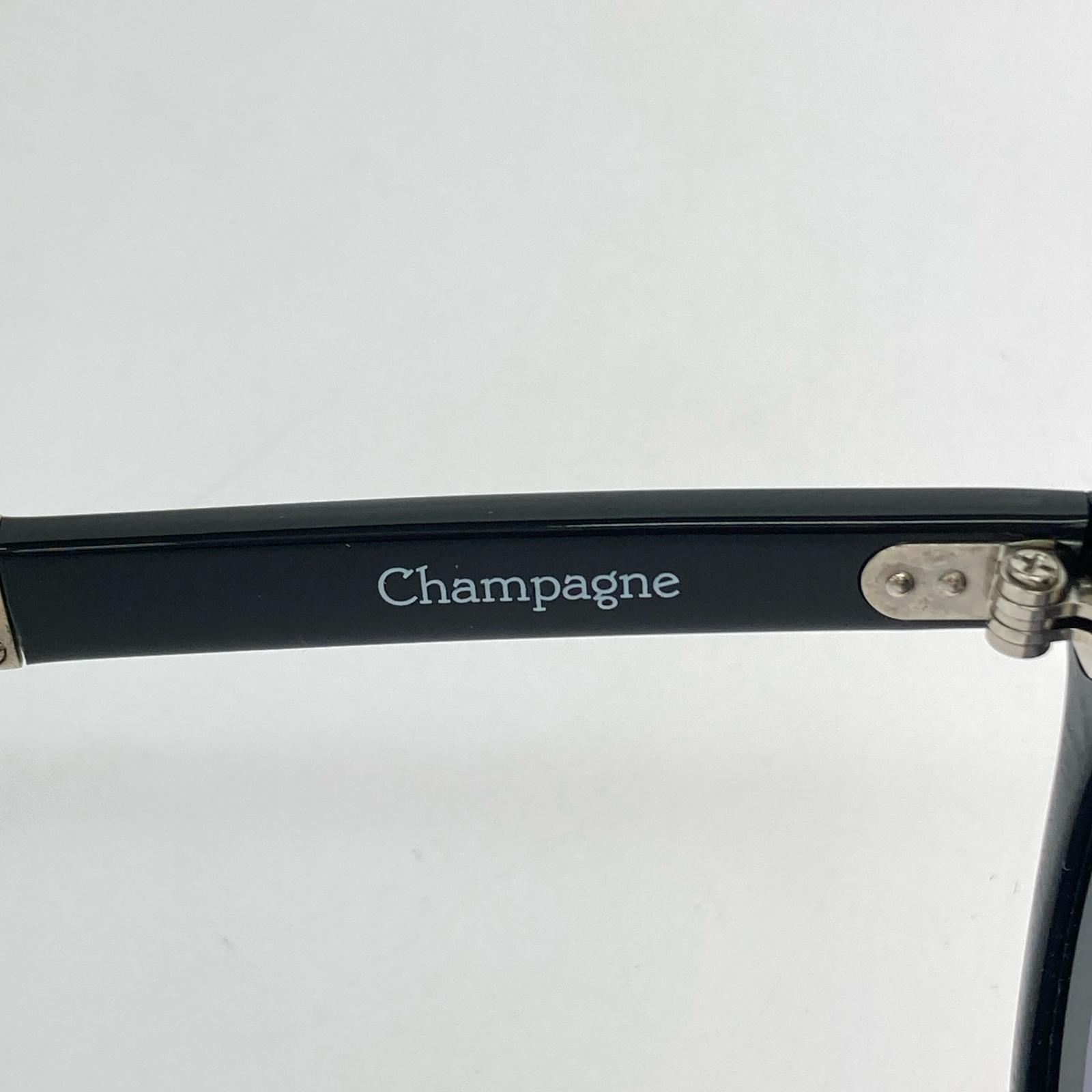 その他アクセサリー Champagne 折りたたみサングラス ブラック ブラック