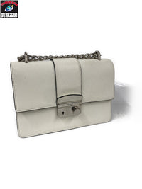 Saffiano Sound Lock crossbody bag