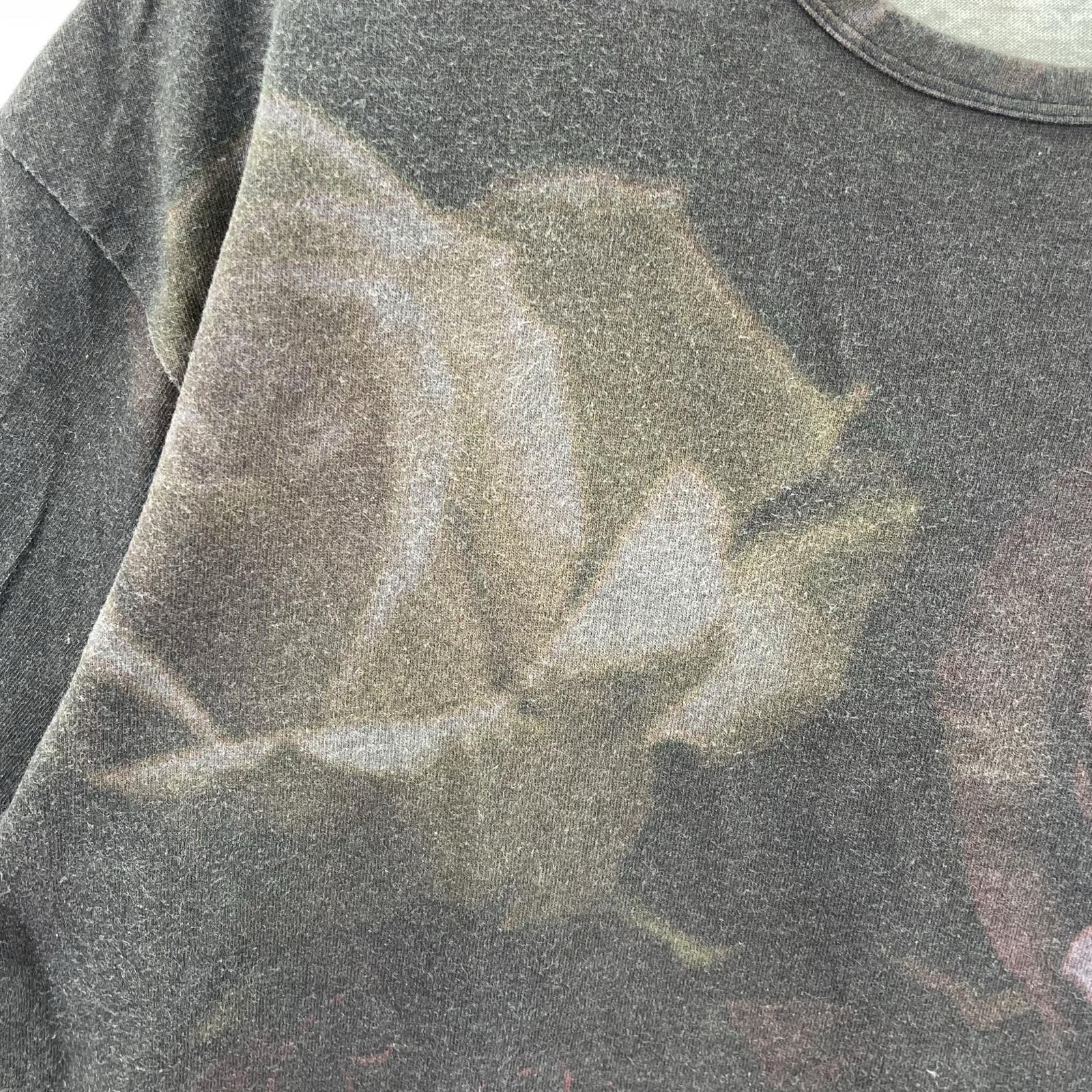 半袖Tシャツ LAD MUSICIAN INKJET ROSE BIG TEE 2117-718 (46) 46
