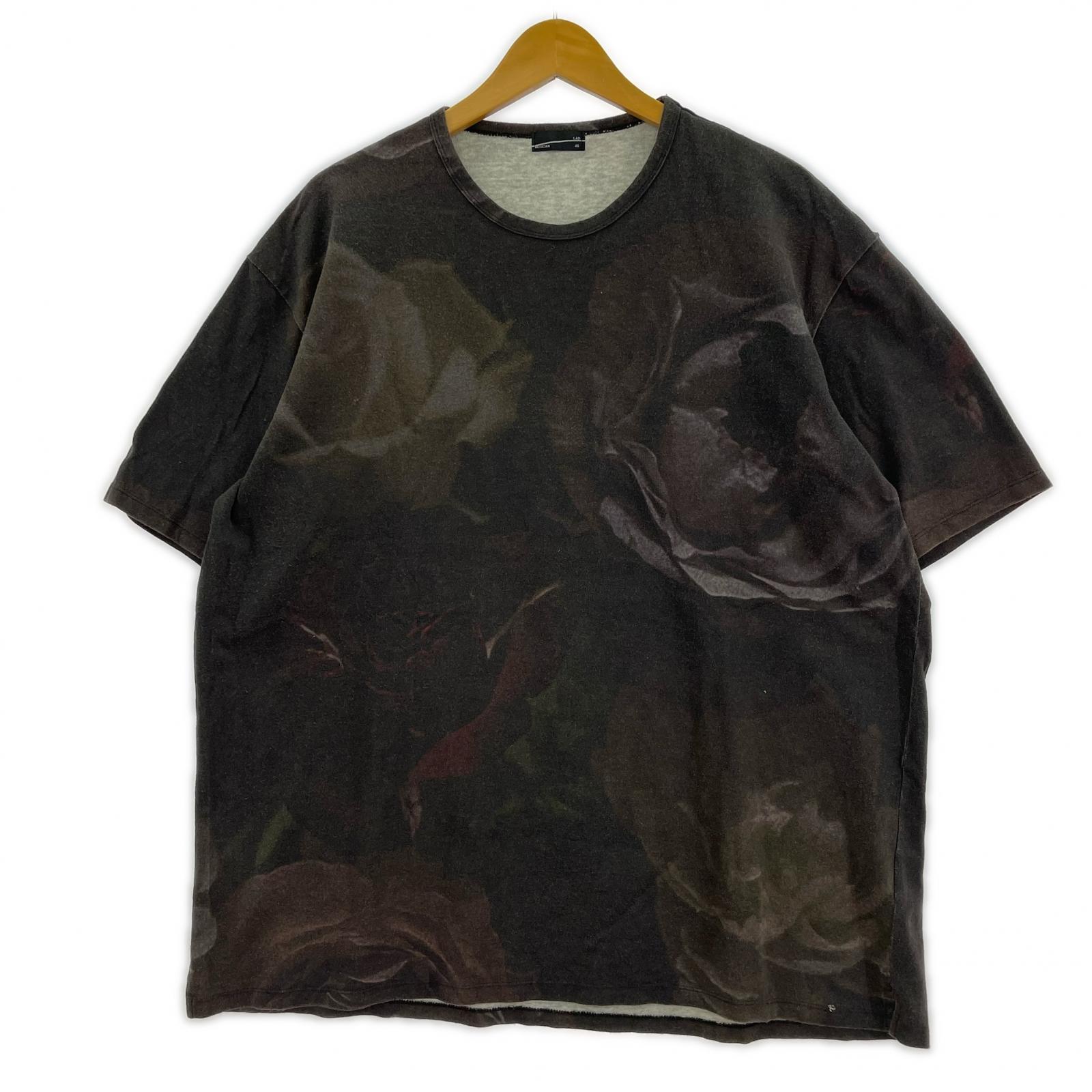 半袖Tシャツ LAD MUSICIAN INKJET ROSE BIG TEE 2117-718 (46) 46