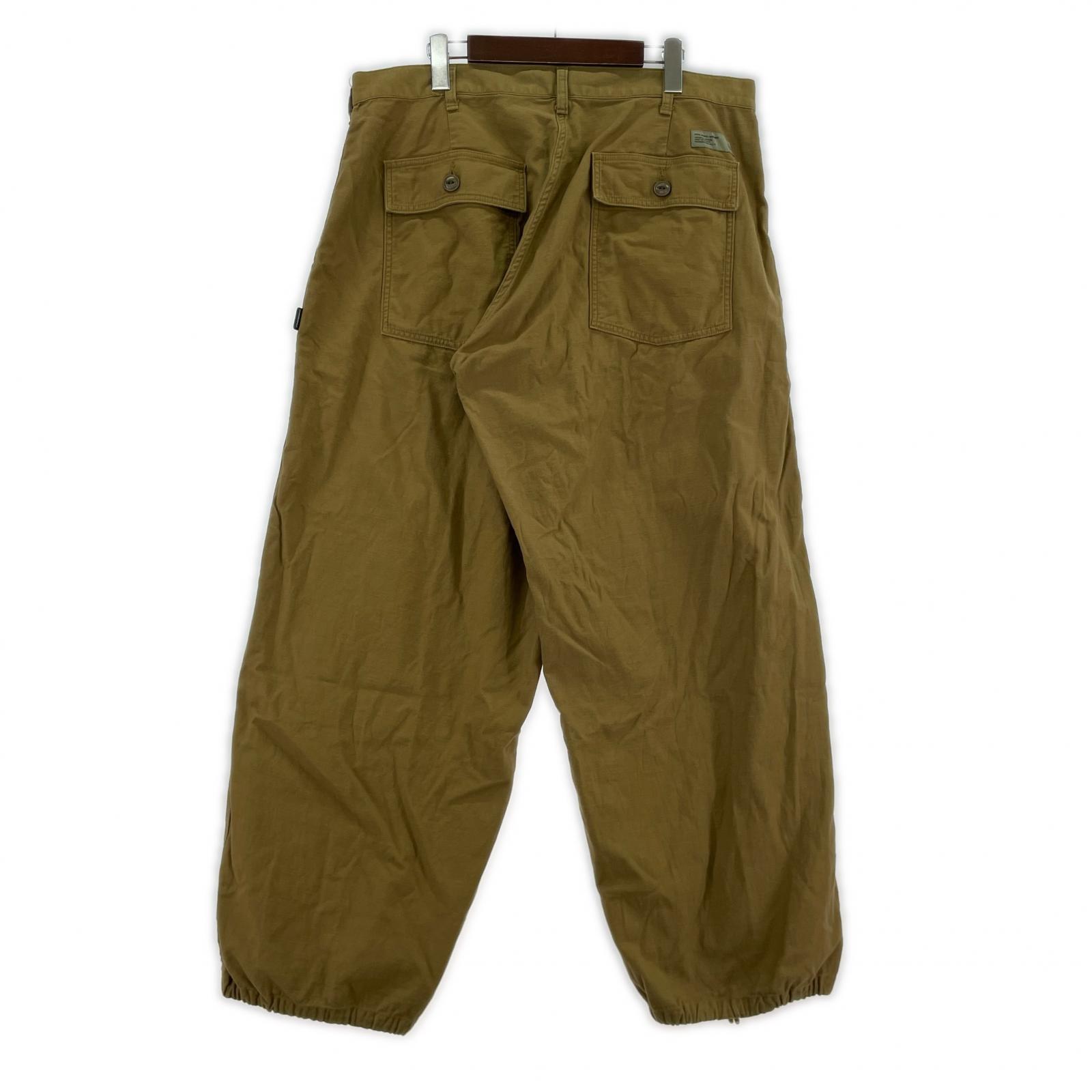 パンツ 24SS WIDE BAKER PANTS カーキ (XL) カーキ