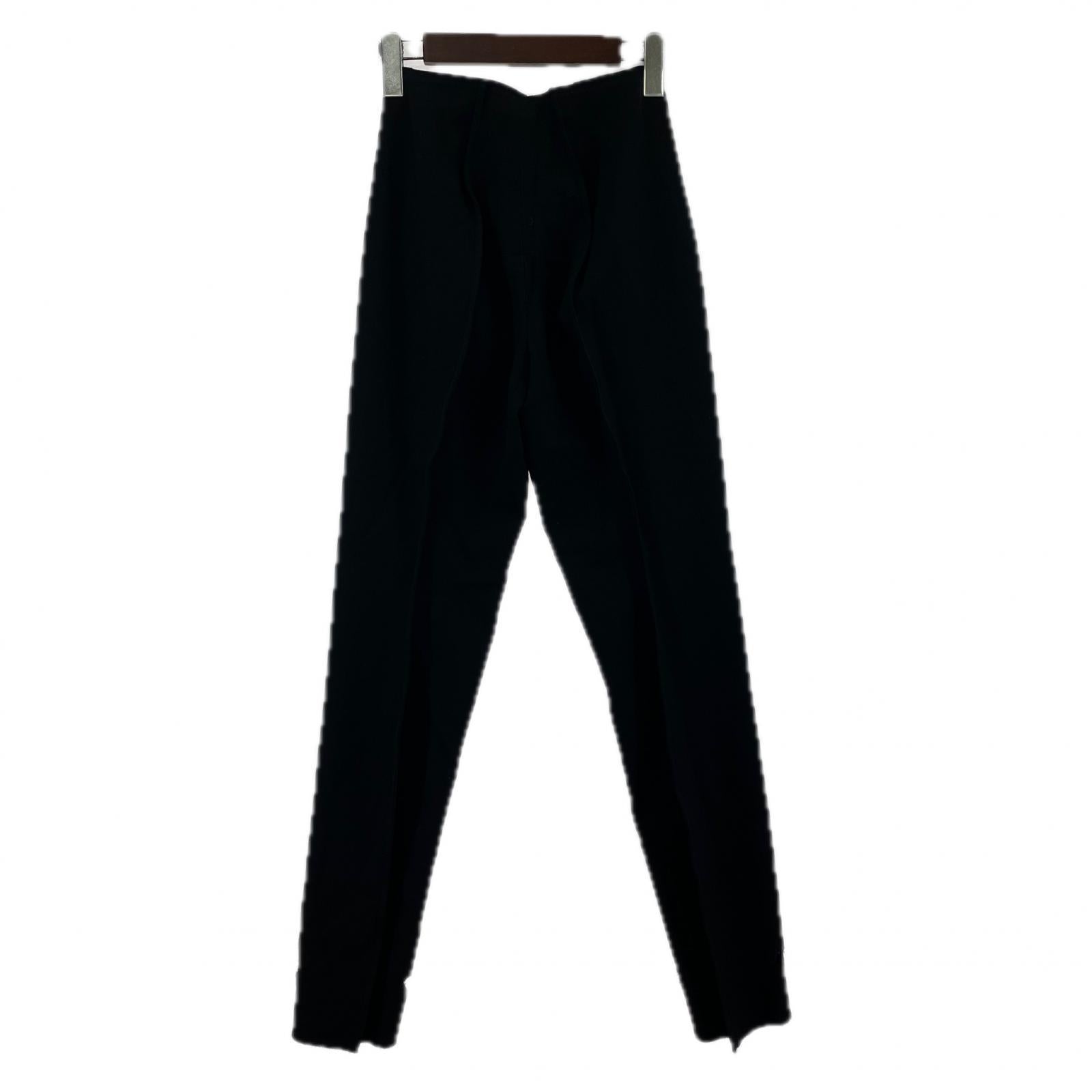 パンツ MAISON MARTIN MARGIELA×H&M フラットガーメント スラックス 32 ブラック 32 ブラック