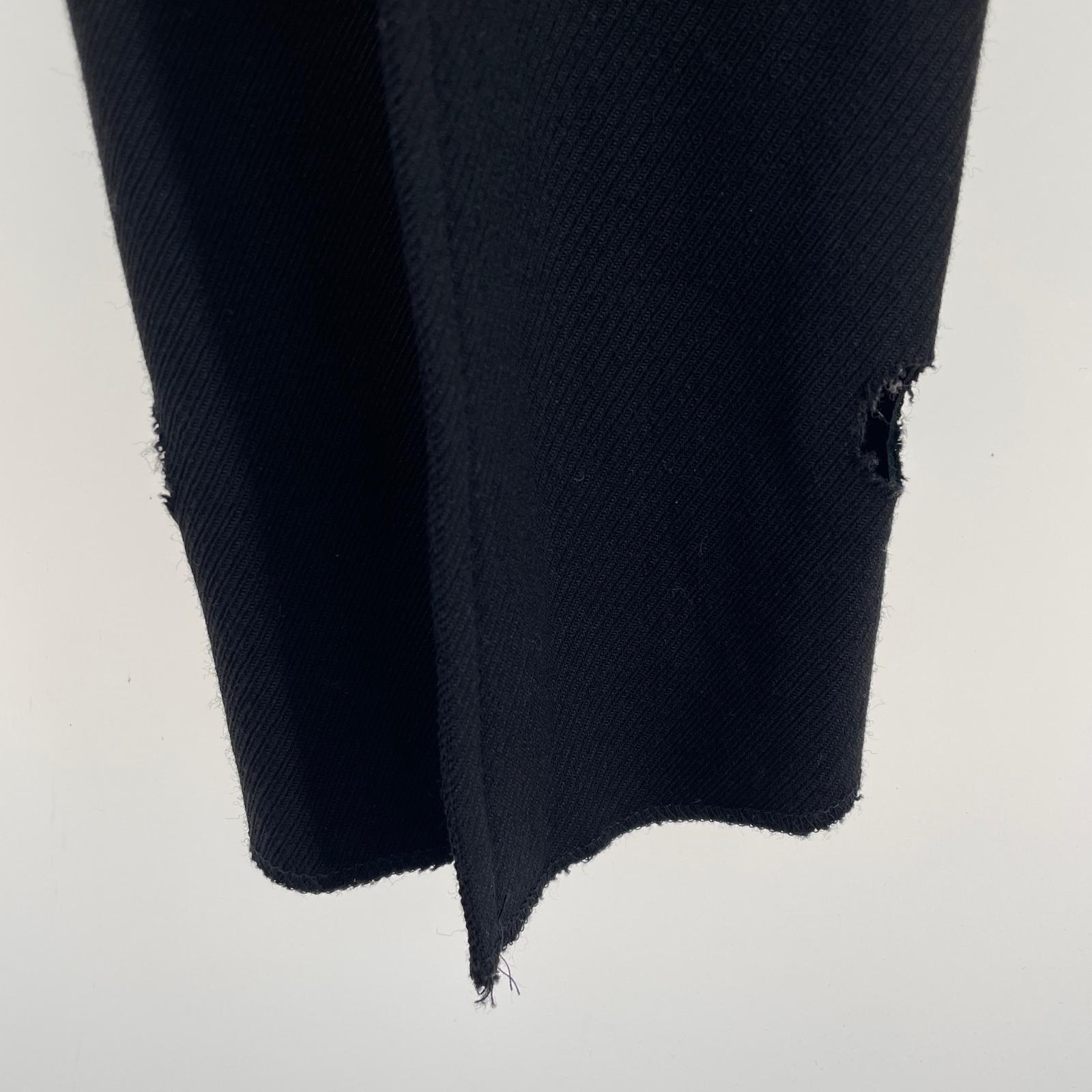 パンツ MAISON MARTIN MARGIELA×H&M フラットガーメント スラックス 32 ブラック 32 ブラック