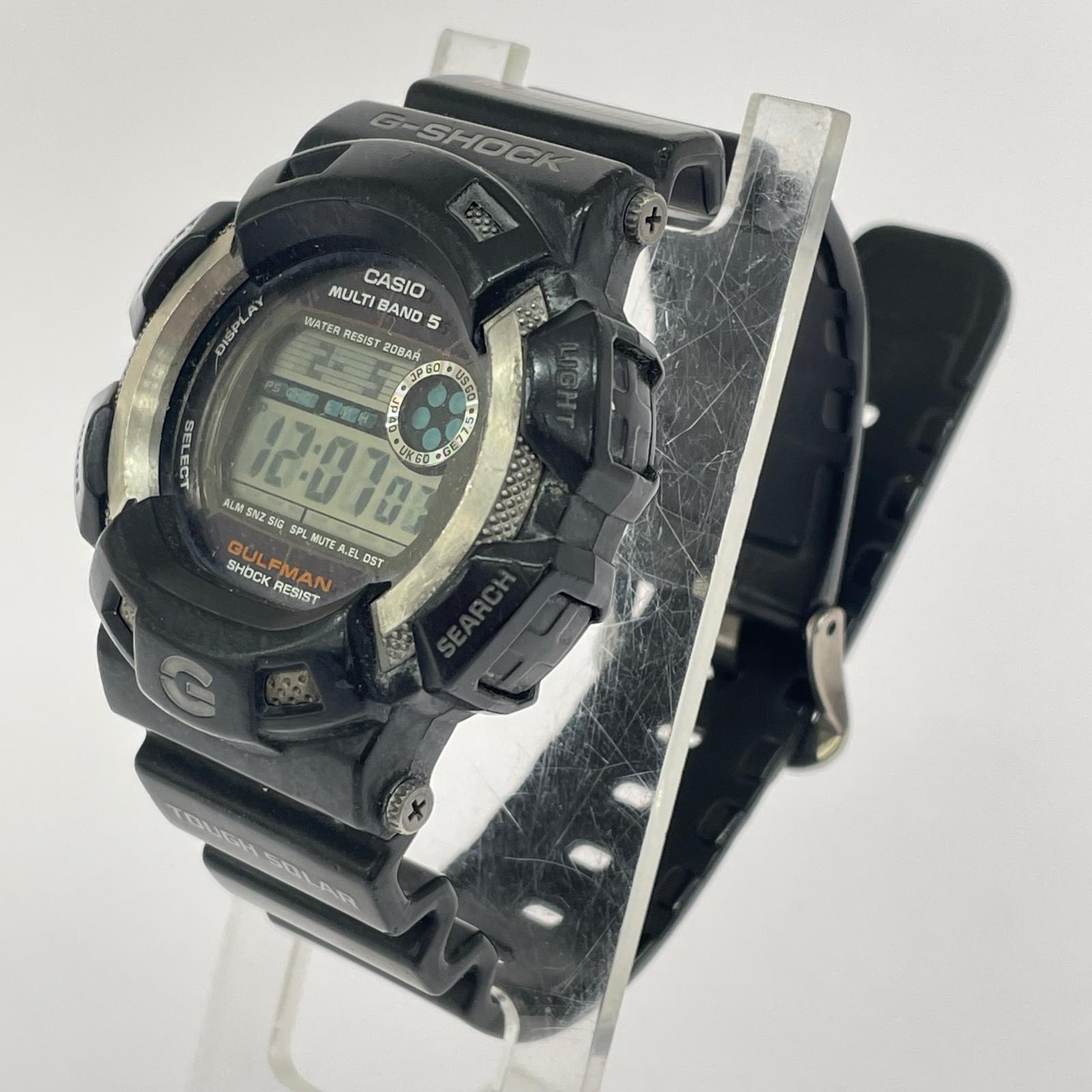 腕時計 GW-9100/タフソーラー ブラック
