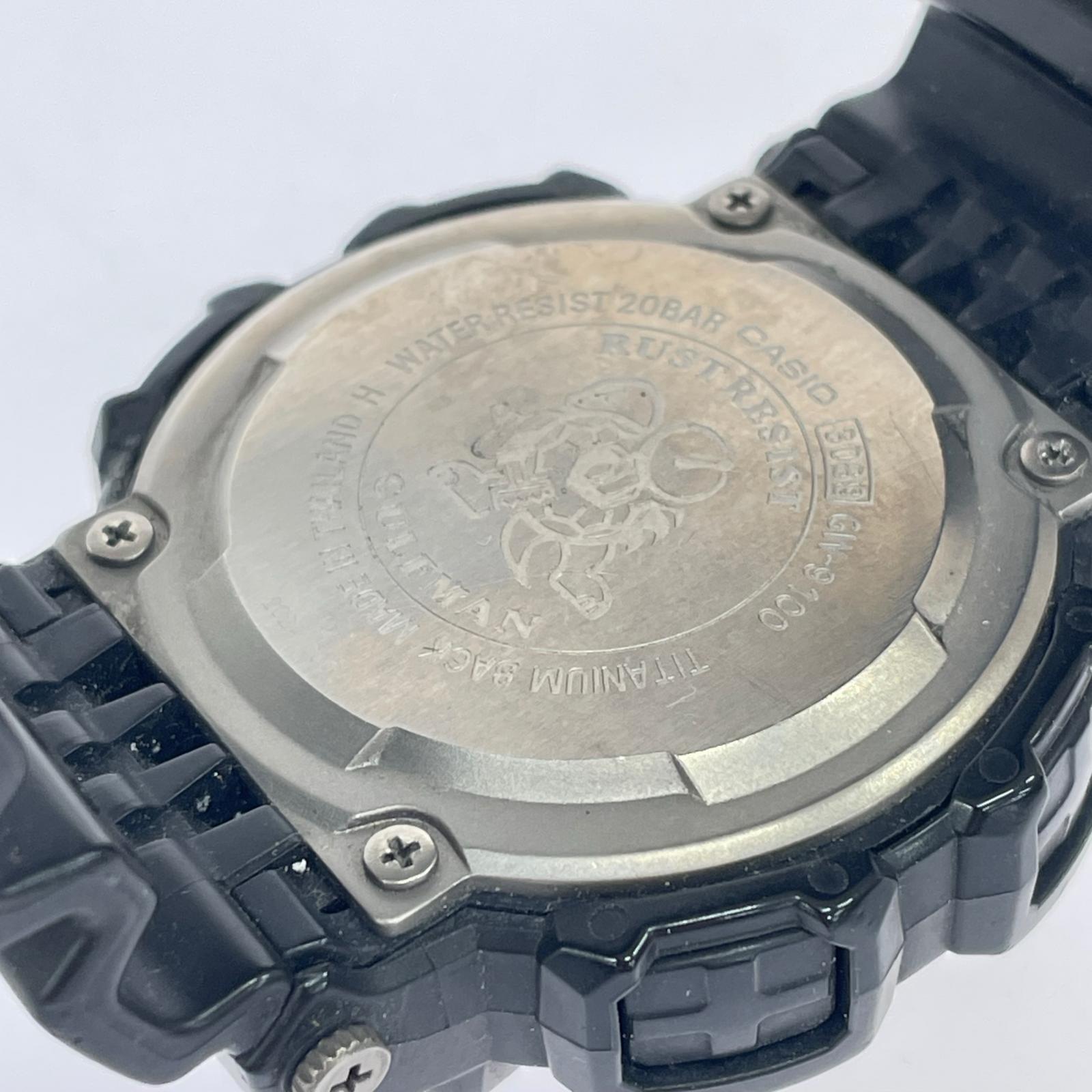 腕時計 GW-9100/タフソーラー ブラック