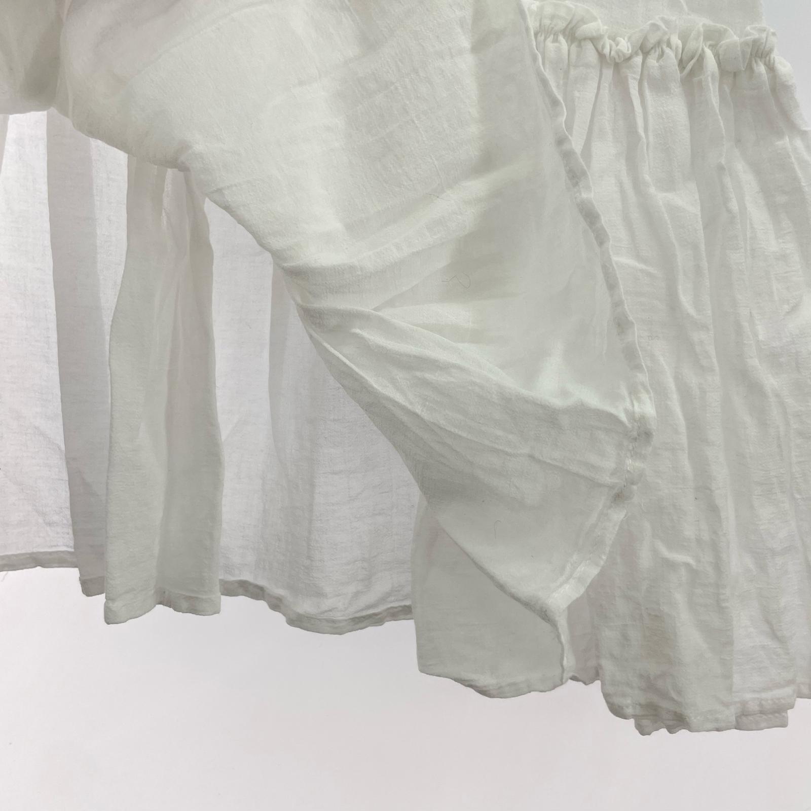 ワンピース cloth&cross シャツチュニック フリー ホワイト