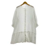 ワンピース cloth&cross シャツチュニック フリー ホワイト