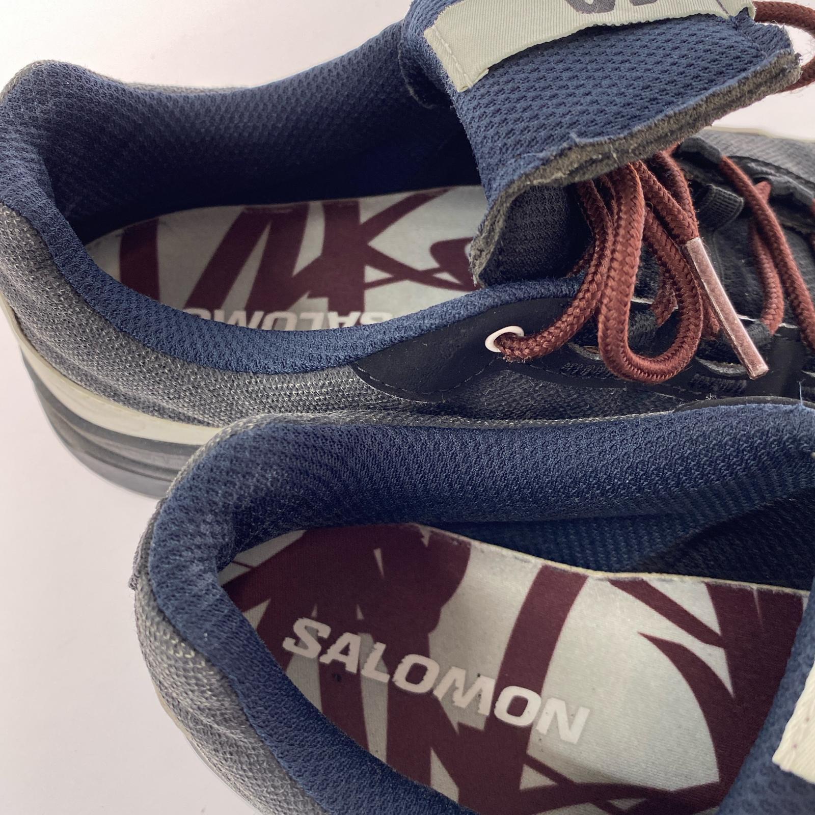 スニーカー SALOMON X-ALP ESILL GR10K トレイルランニング 26.0 26cm (US8 UK7 1/2 EU42) ネイビー