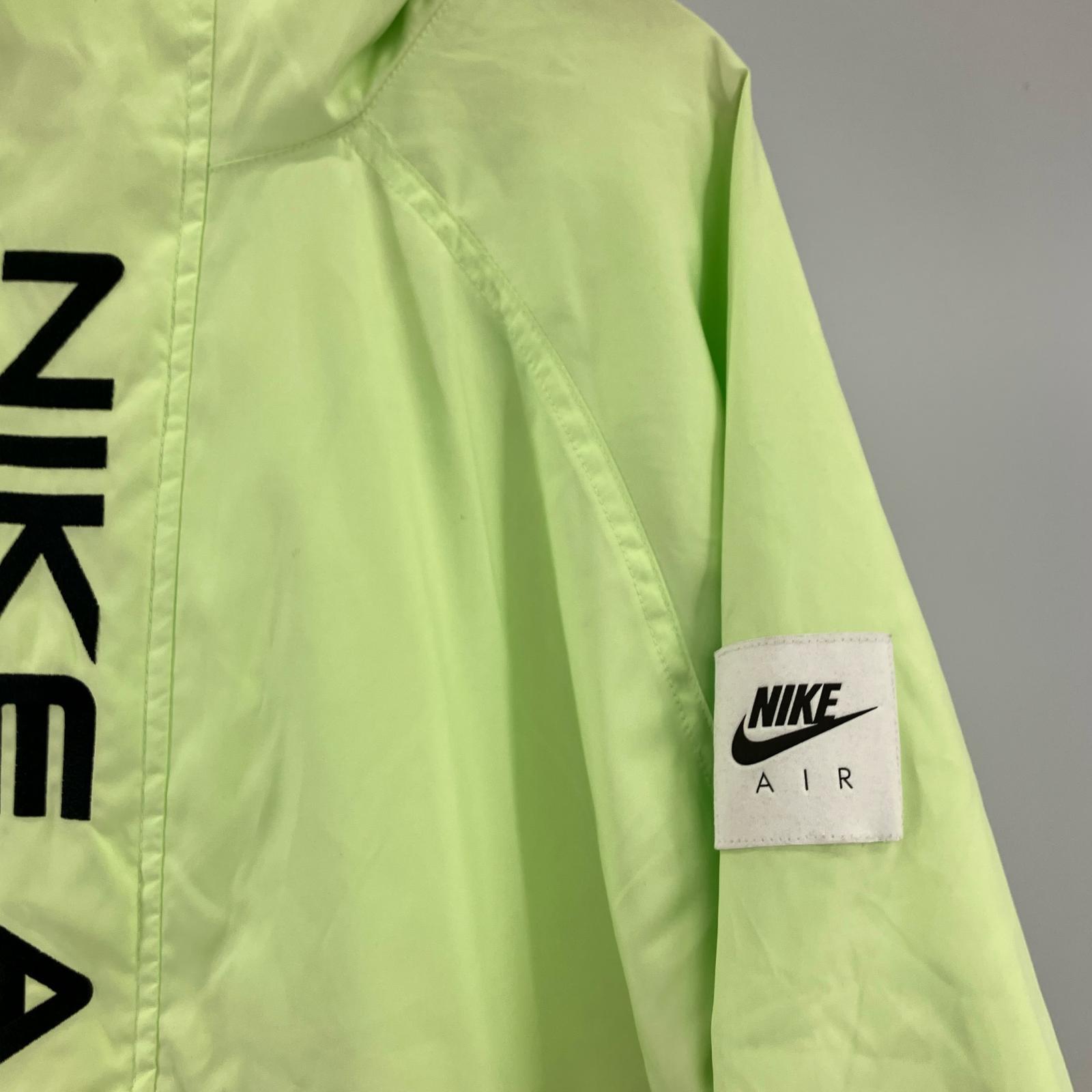 ジャケット NIKE ウーブンフーディージャケット M ライムグリーン M