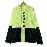 ジャケット NIKE ウーブンフーディージャケット M ライムグリーン M
