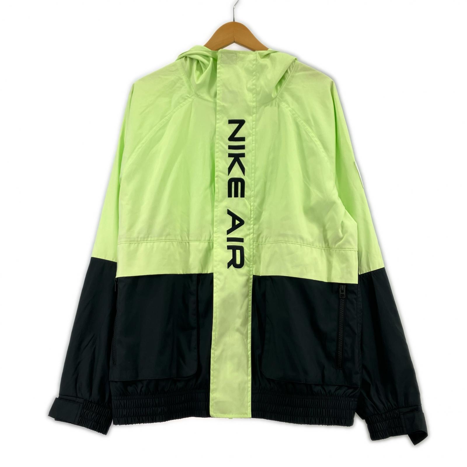 ジャケット NIKE ウーブンフーディージャケット M ライムグリーン M
