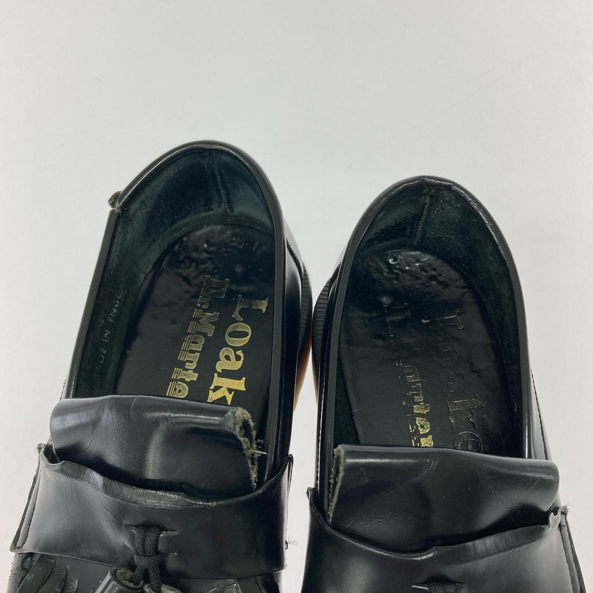 ローファー ×Dr.Martens タッセル ブラック