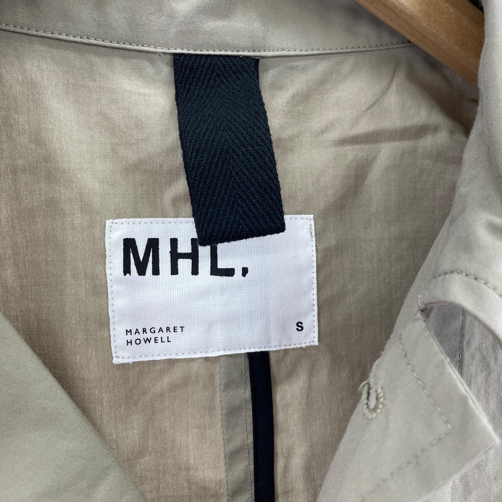 その他アウター ステンカラーコート PROOFED COTTON POPLIN(S) S カーキ