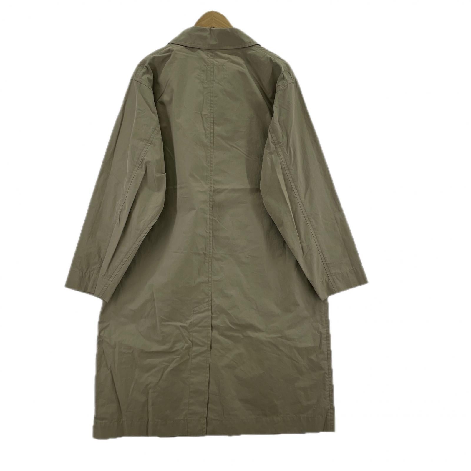 その他アウター ステンカラーコート PROOFED COTTON POPLIN(S) S カーキ