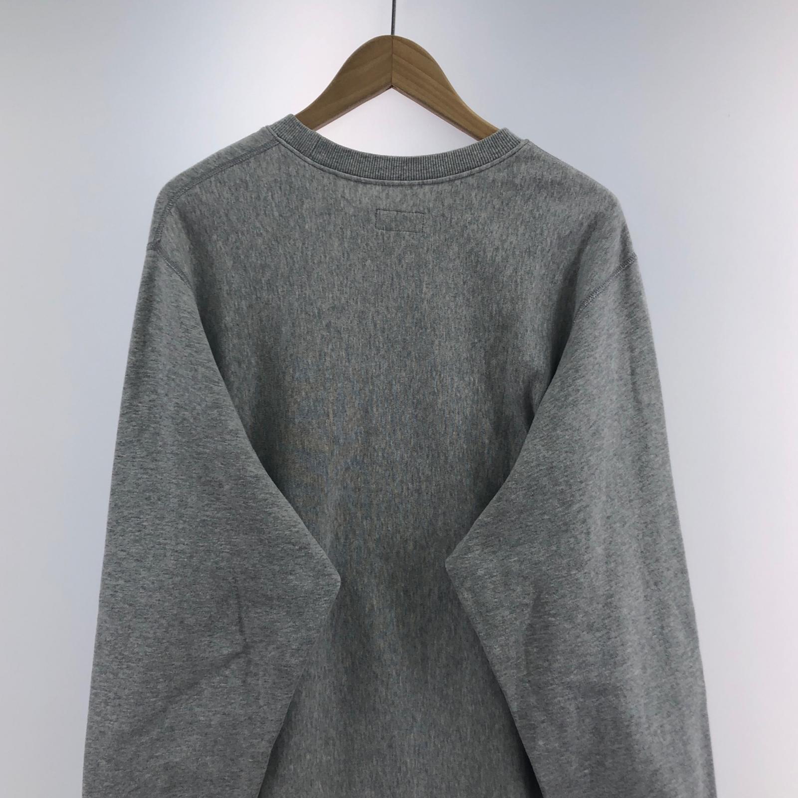 スウェット ARCH LOGO CREWNECK L L グレー