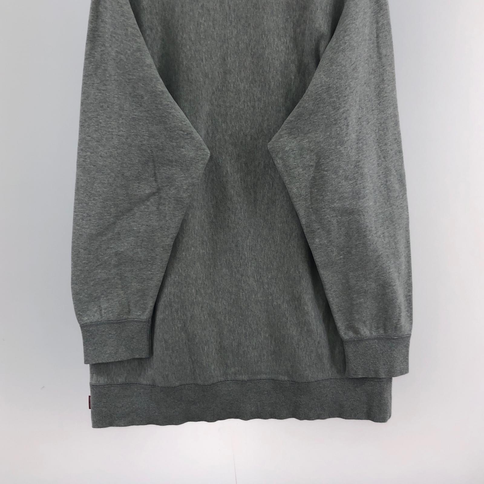 スウェット ARCH LOGO CREWNECK L L グレー
