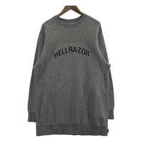スウェット ARCH LOGO CREWNECK L L グレー
