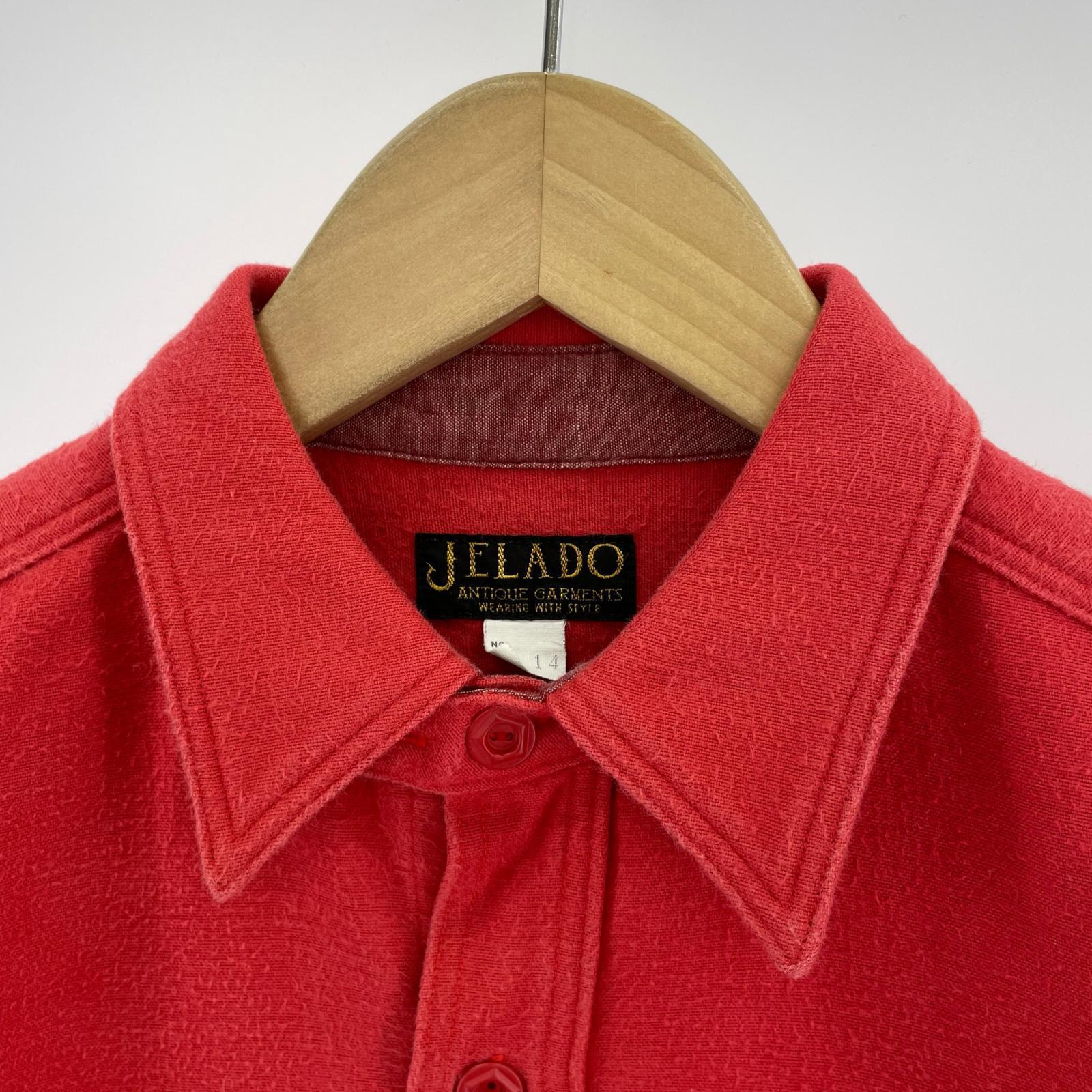 長袖シャツ L/S シャツ レッド 14 レッド