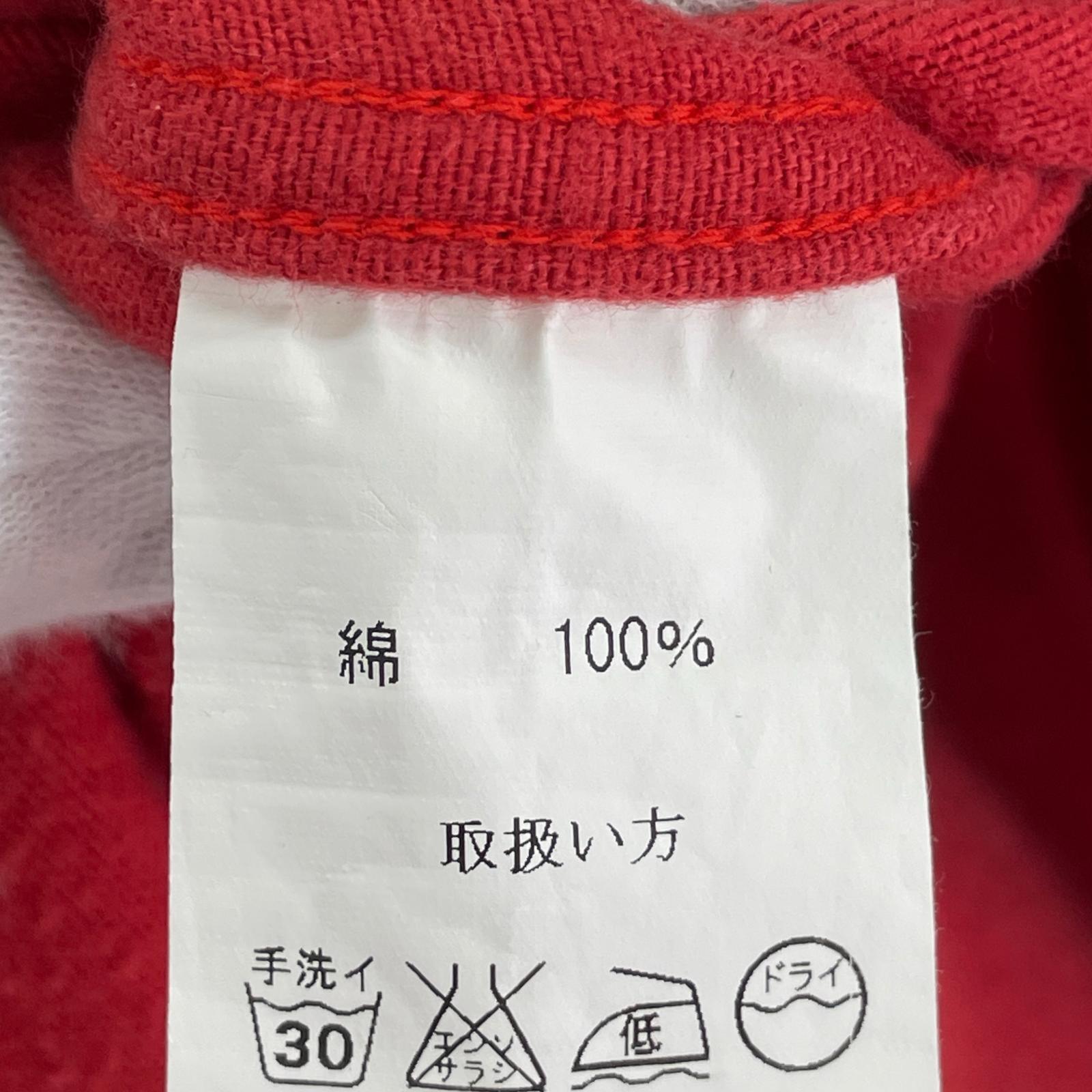 長袖シャツ L/S シャツ レッド 14 レッド