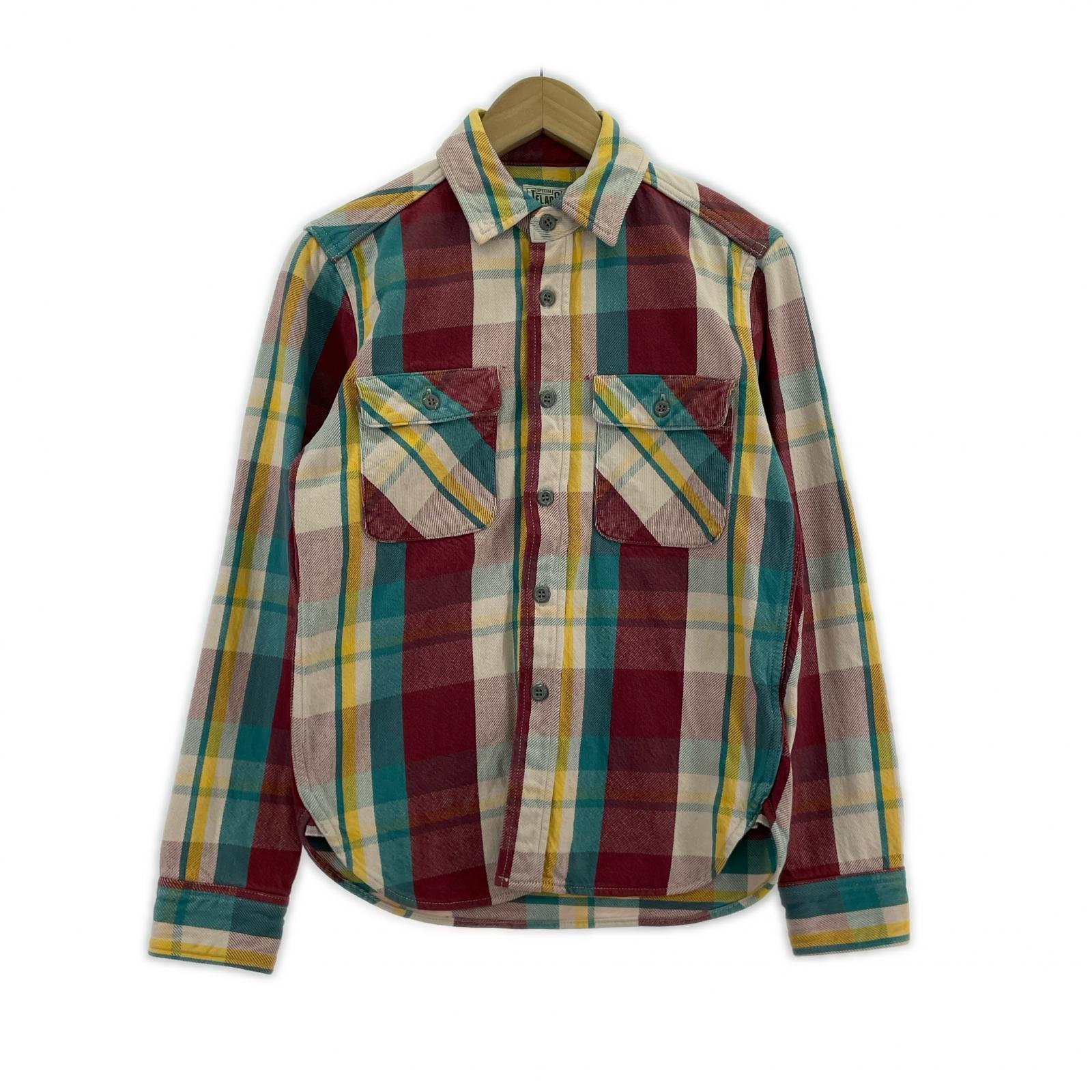 長袖シャツ L/S チェックシャツ S S
