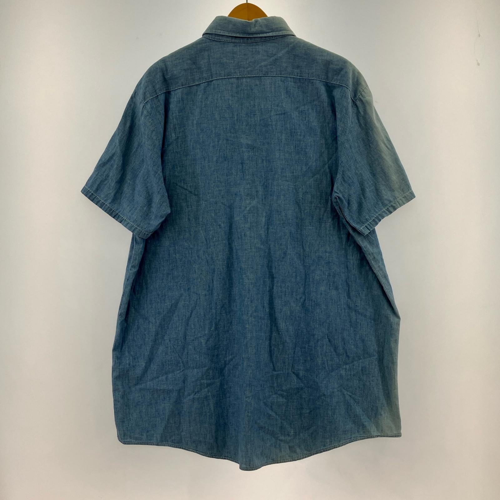 半袖シャツ 80s シャンブレーシャツ
