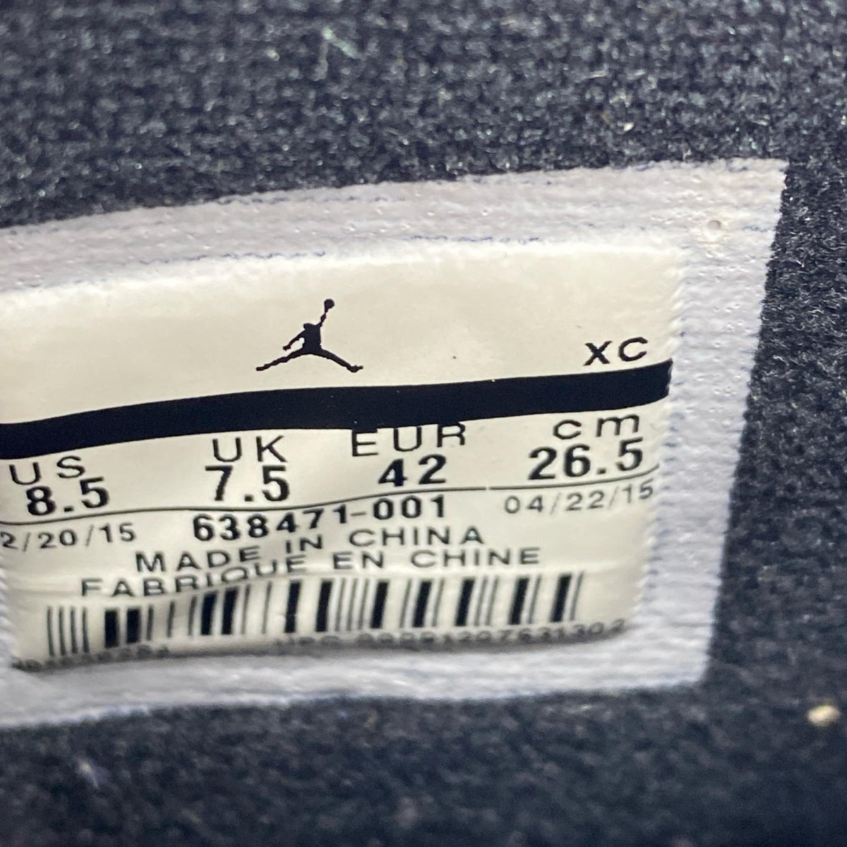 スニーカー AIR JORDAN 1 RETRO HIGH KO OG(26.5) 26.5cm (US8 1/2 UK8 EU43)