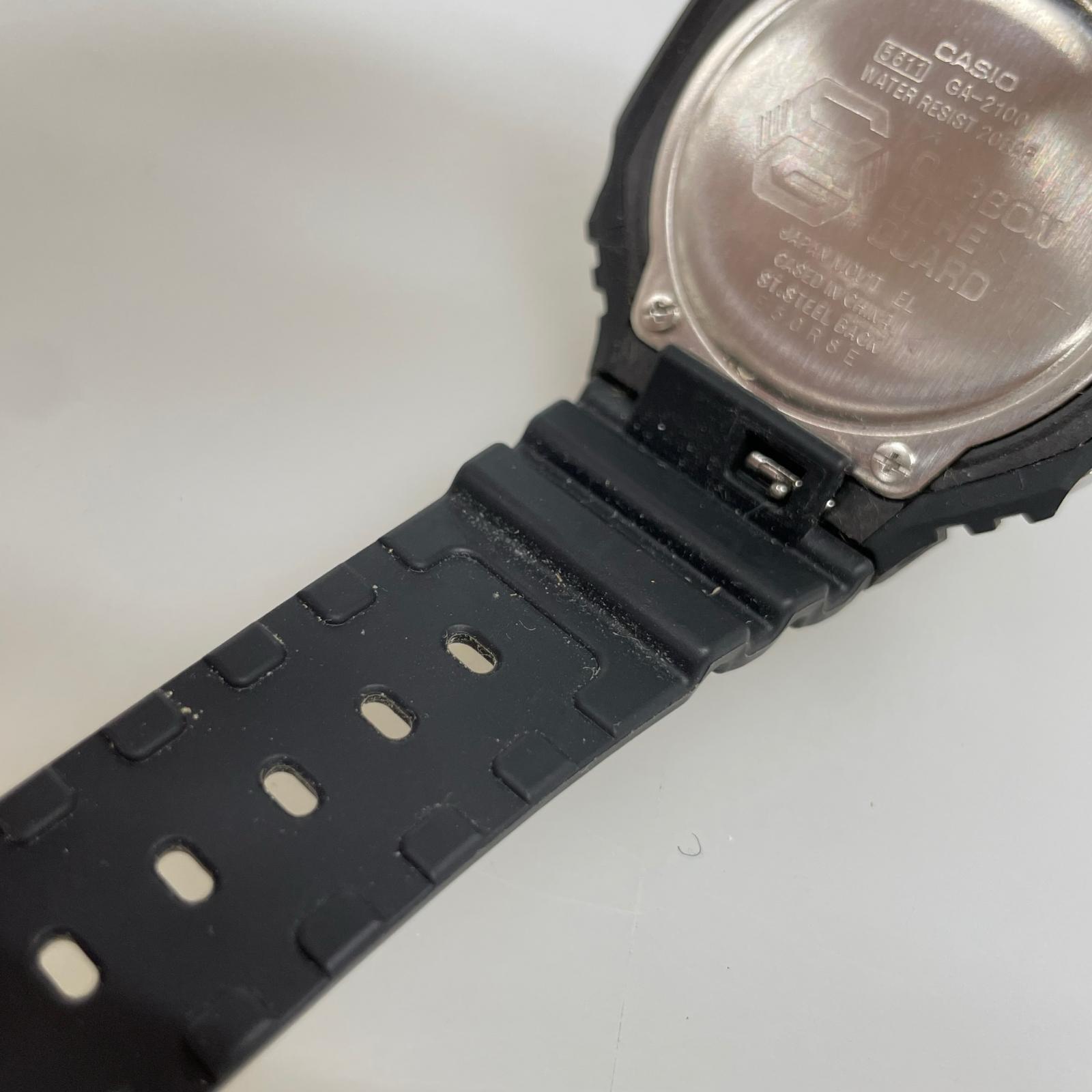 腕時計 G-SHOCK GA-2100-1A アナデジ 腕時計 黒 ブラック