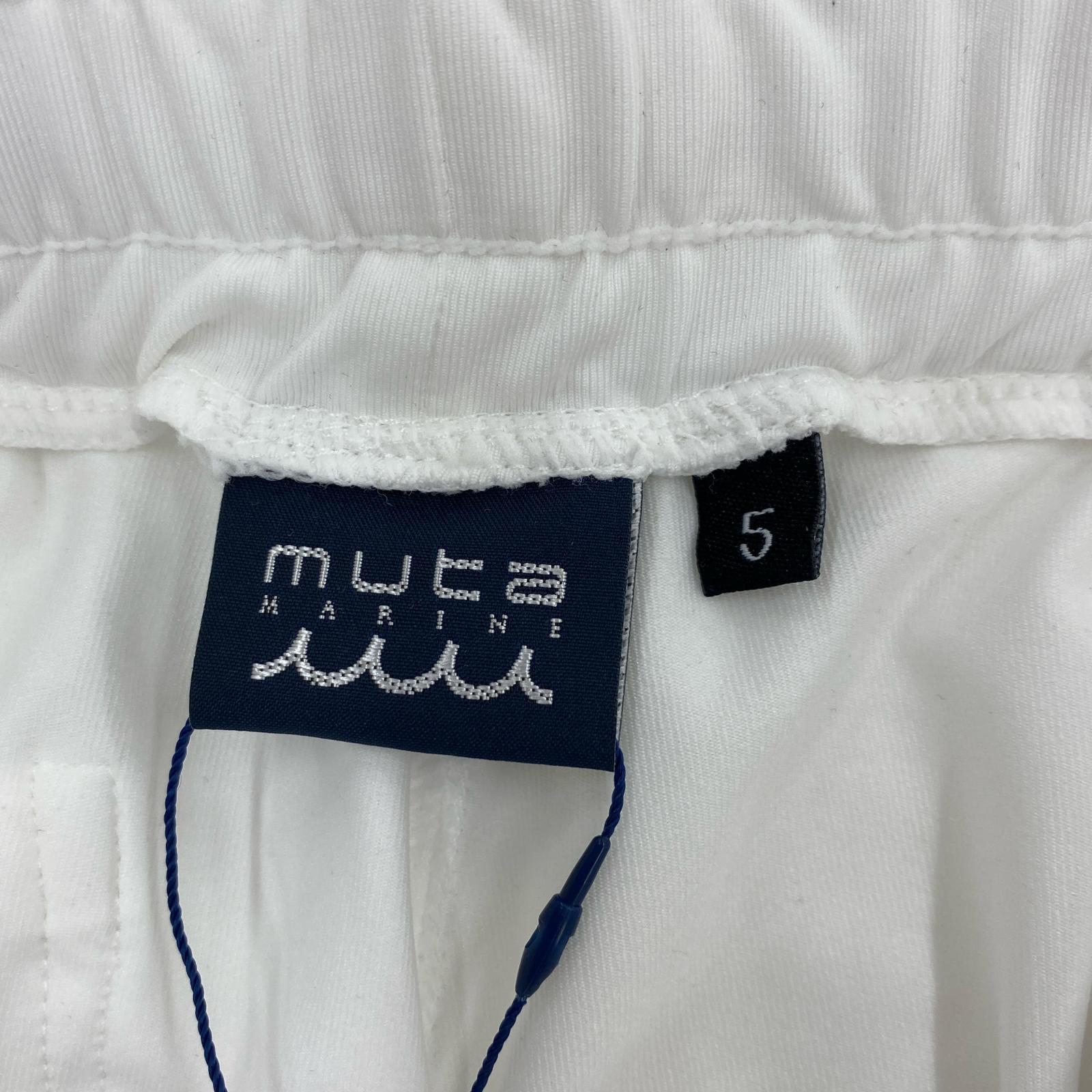 ショートパンツ 青ボーダー ラッシュショーツパンツ M 5