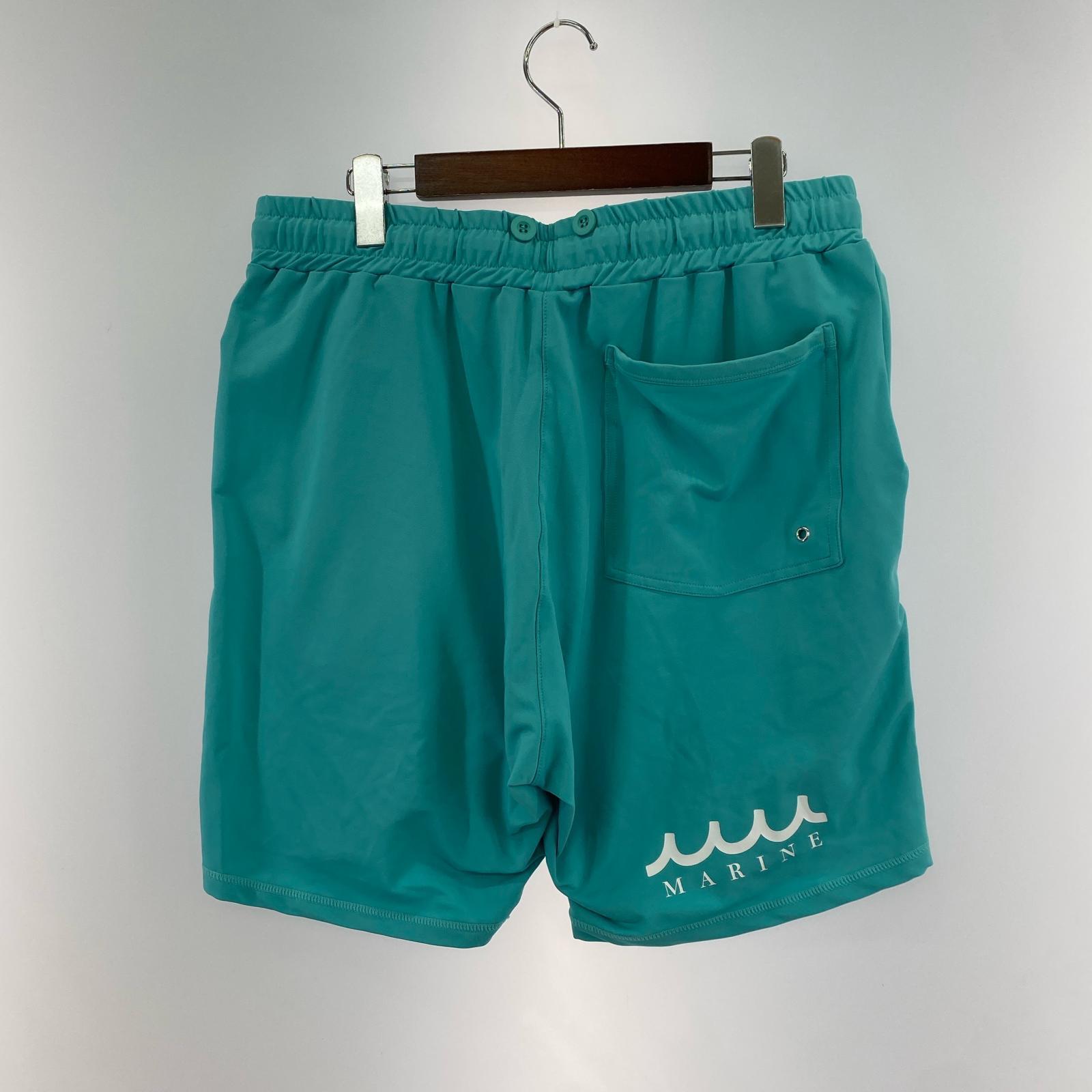 ショートパンツ ラッシュショーツパンツ スカイブルー XL