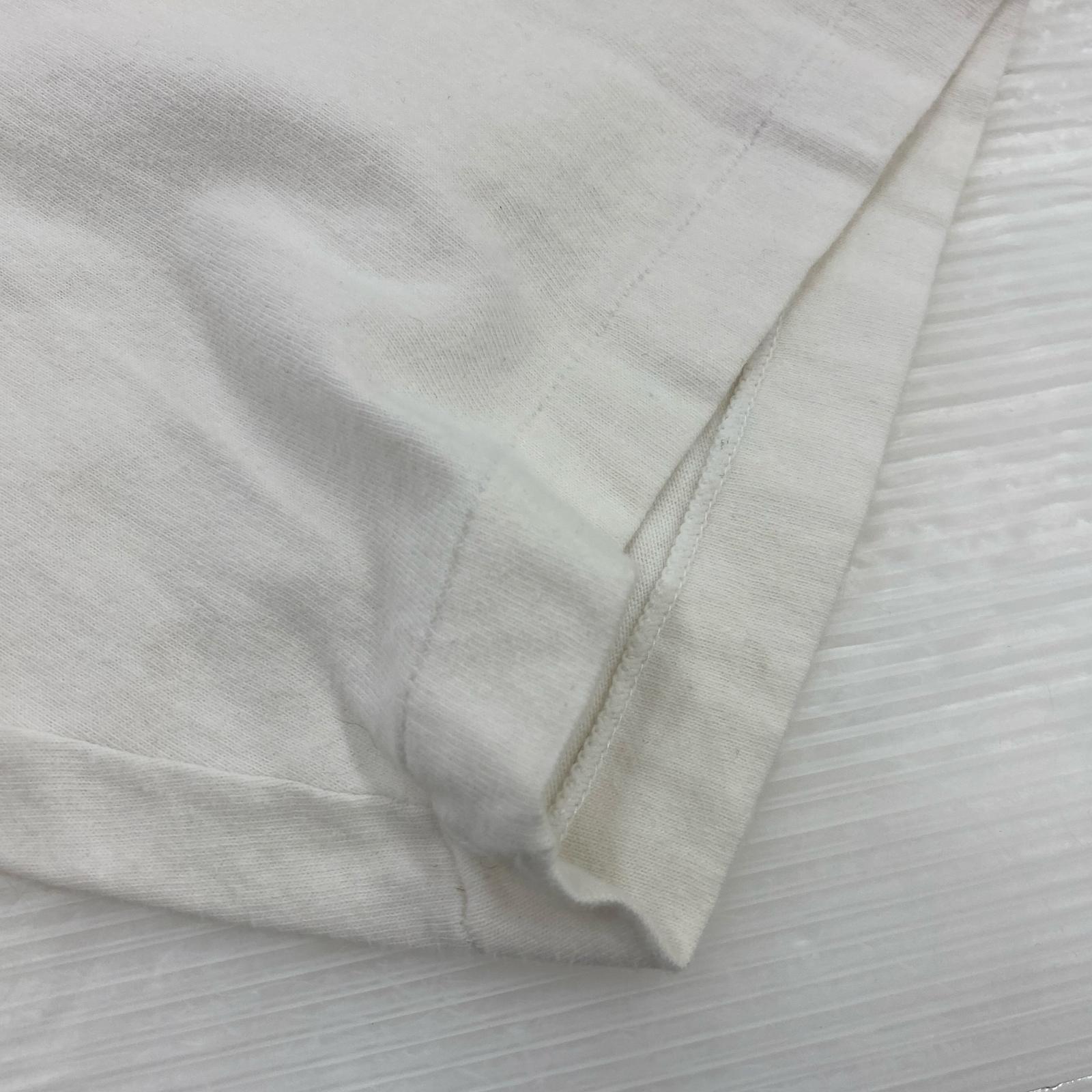 長袖Tシャツ L/Sカットソー M M ホワイト