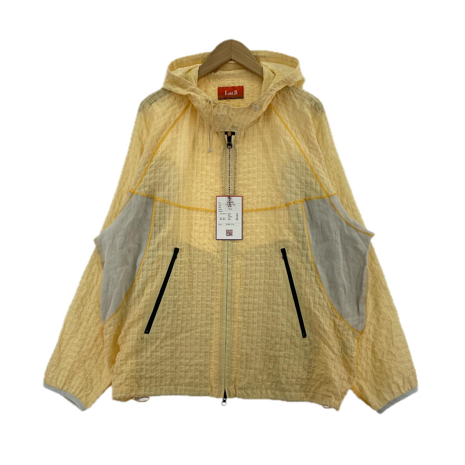 ジャケット Laid.B 25SS Diver seam parka (2) 2 イエロー